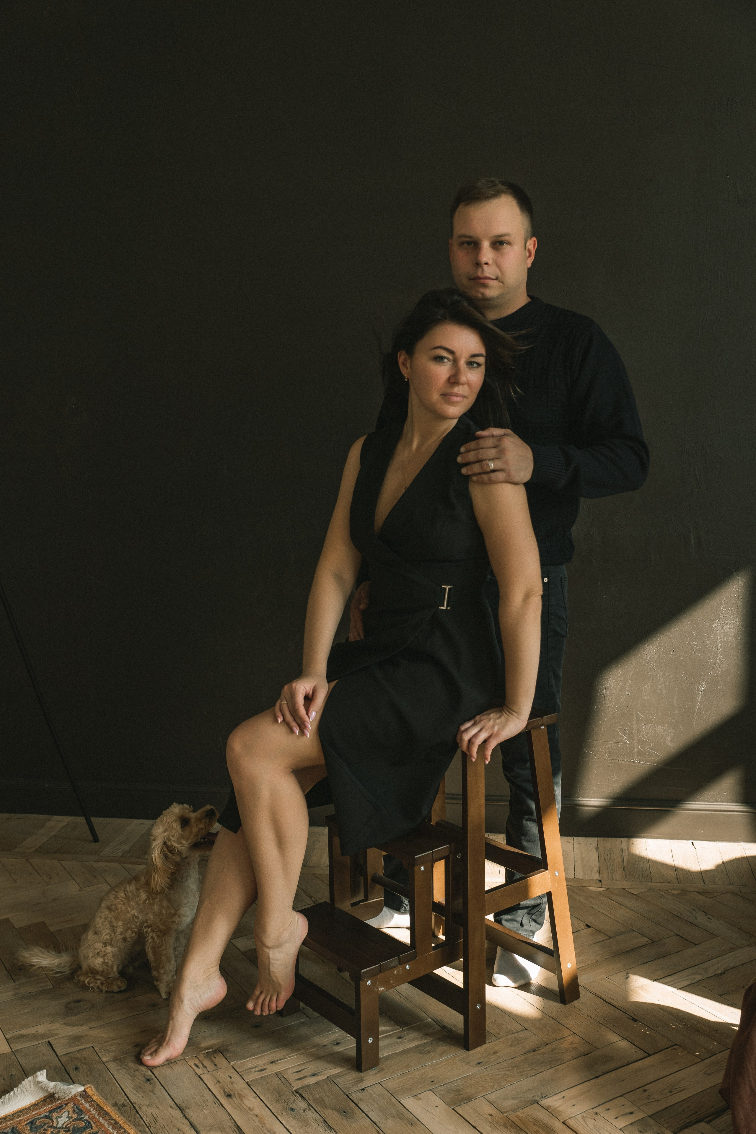 Осень в «Весне». Семейная фотосъемка для Ани, Дани и Маши. Портретный и семейный фотограф в Санкт-Петербурге Чугунова Анастасия