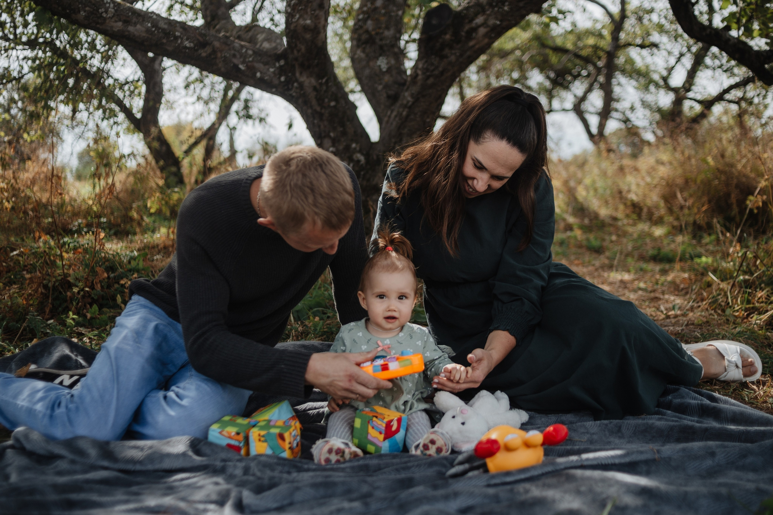 Юля и ее семья. Фотограф Брянск