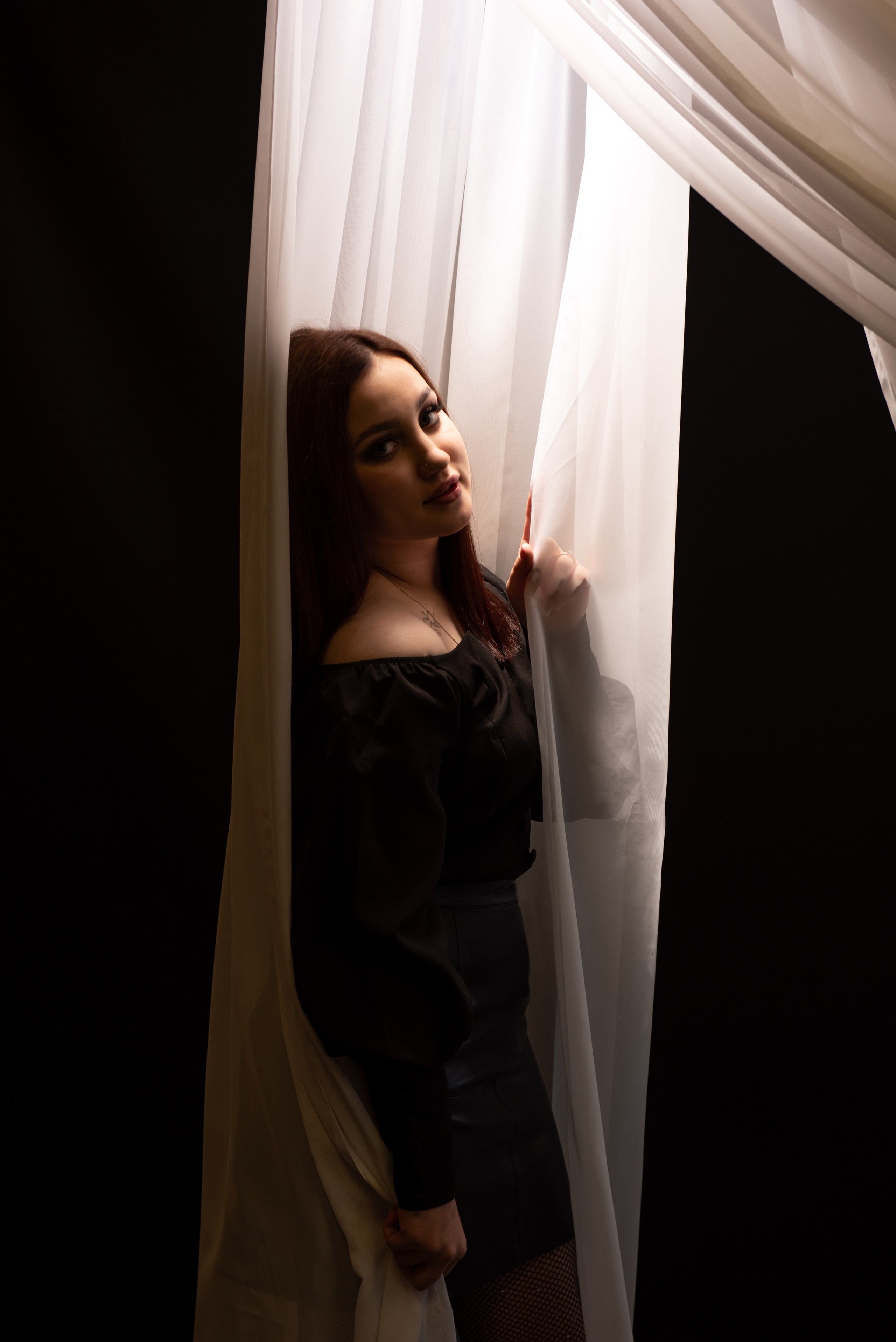 Портретная съемка в студии