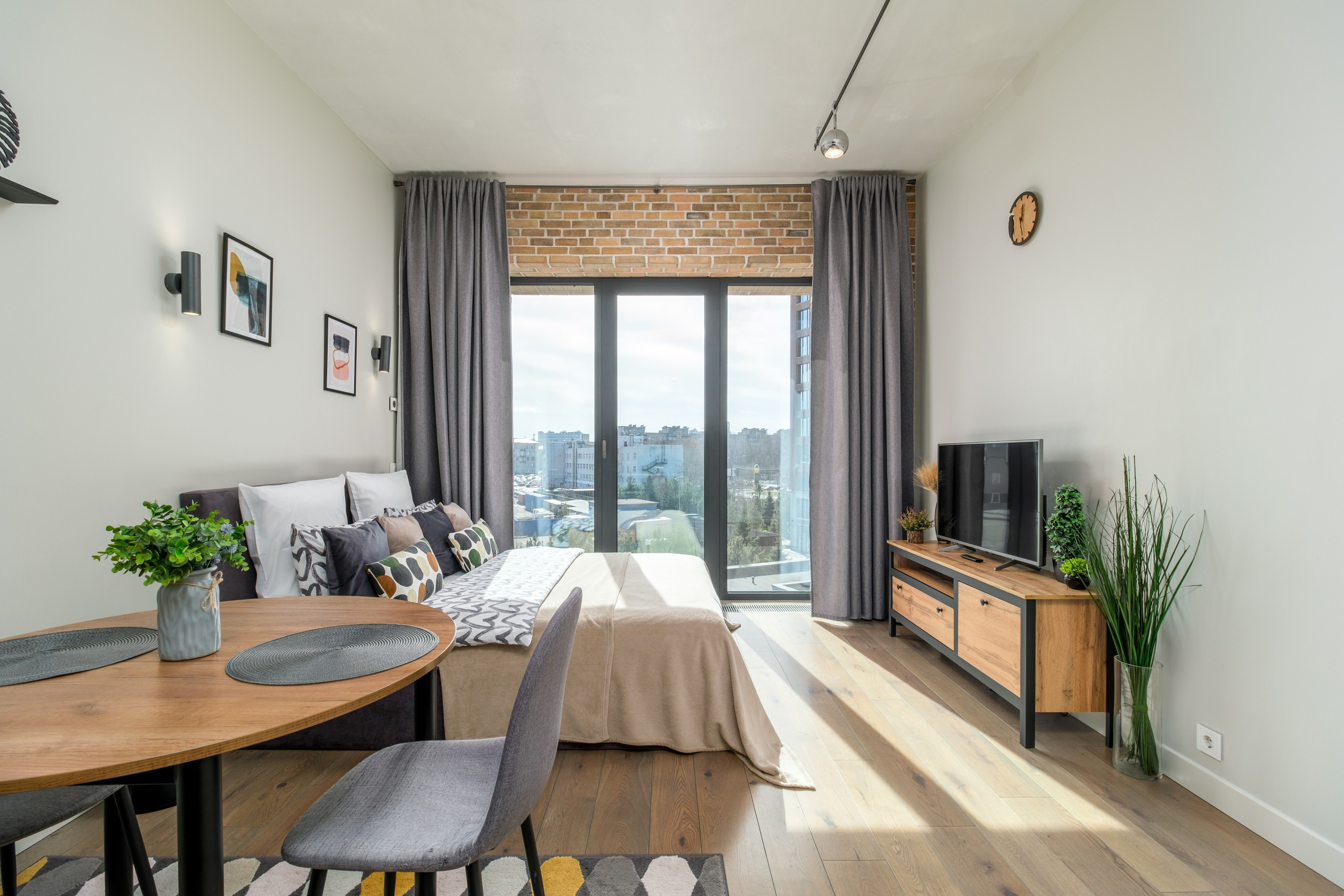 Интерьерная съёмка апартаментов