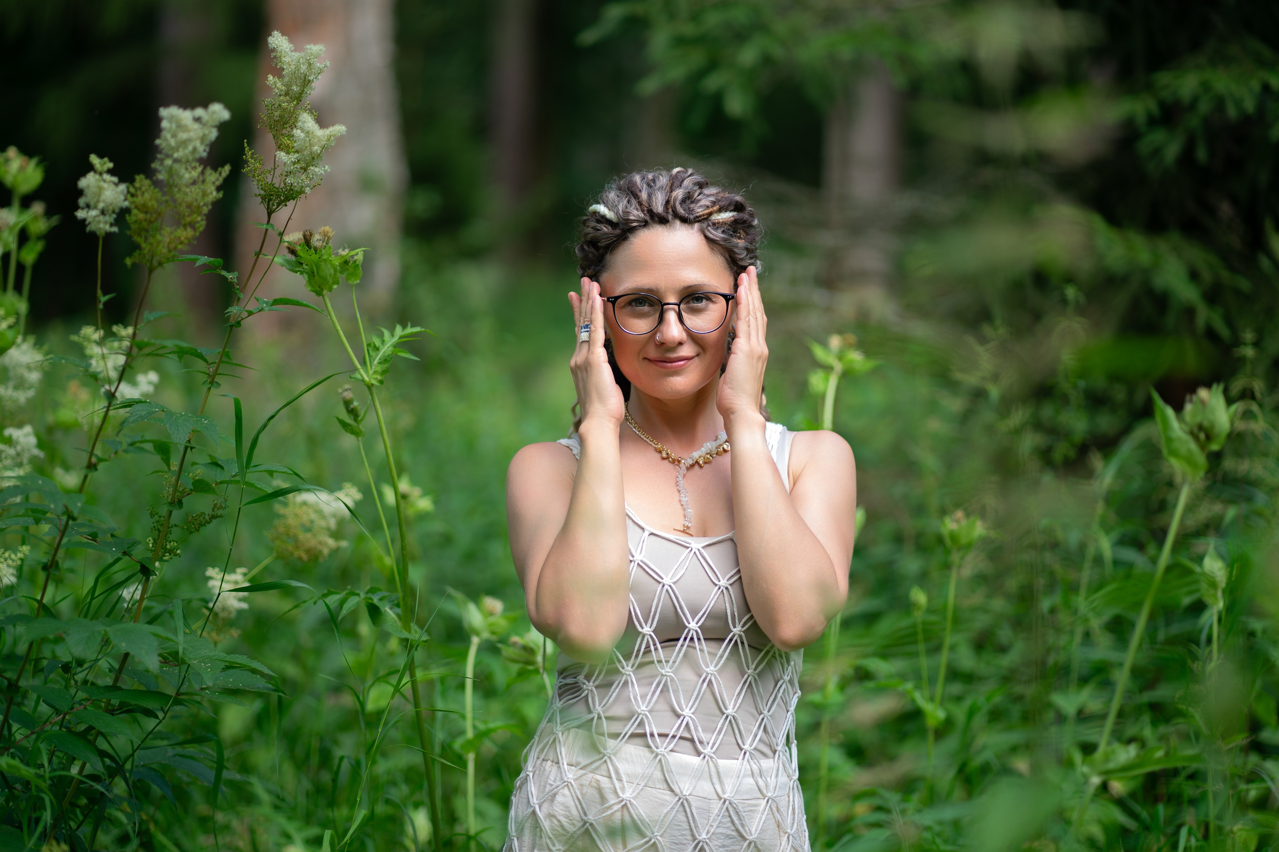 Анна —лесная нимфа. Фотограф Светлана Белоусова