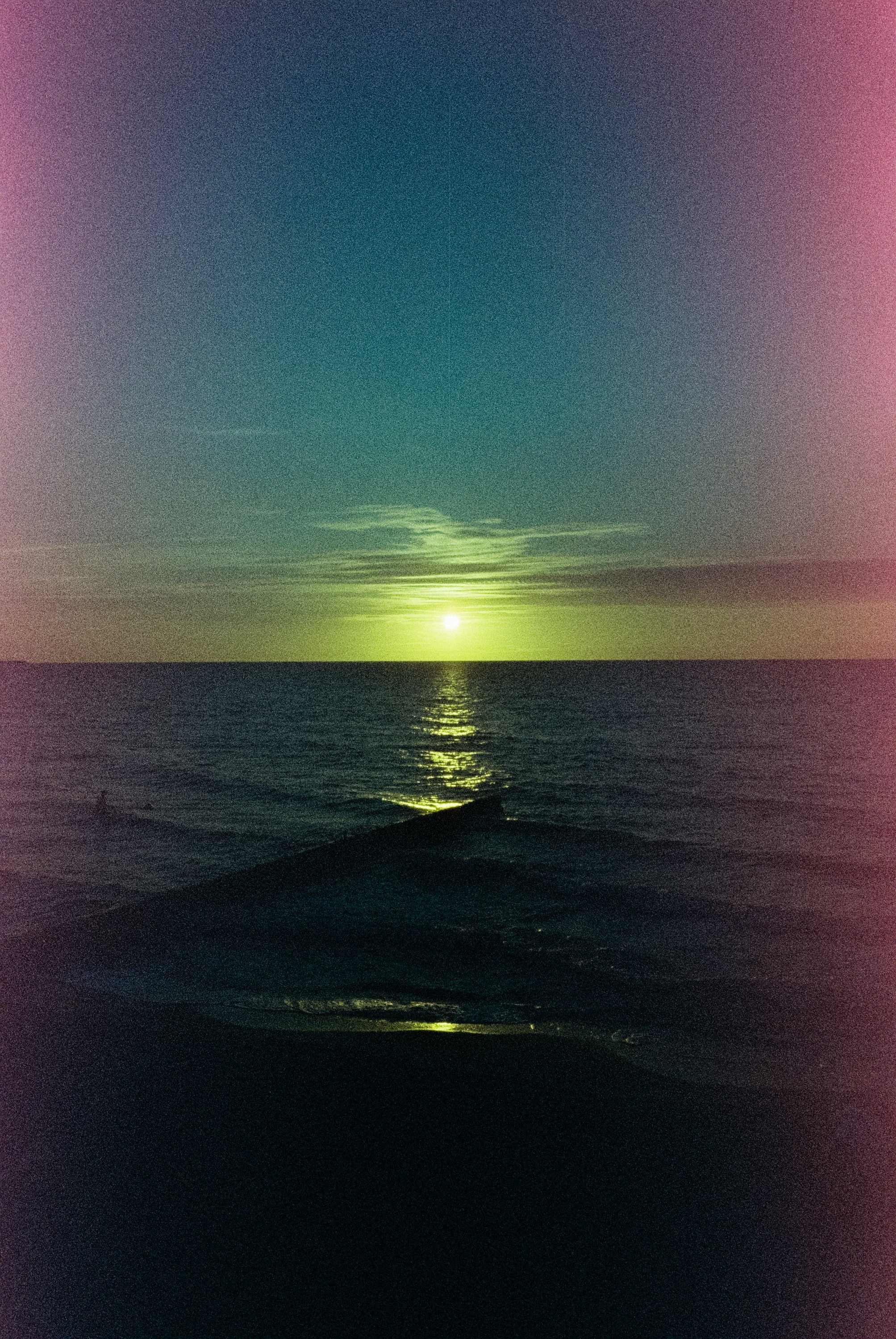 Зеленоградск. Закат на пляже. Фотограф-документалист Мария Осокина