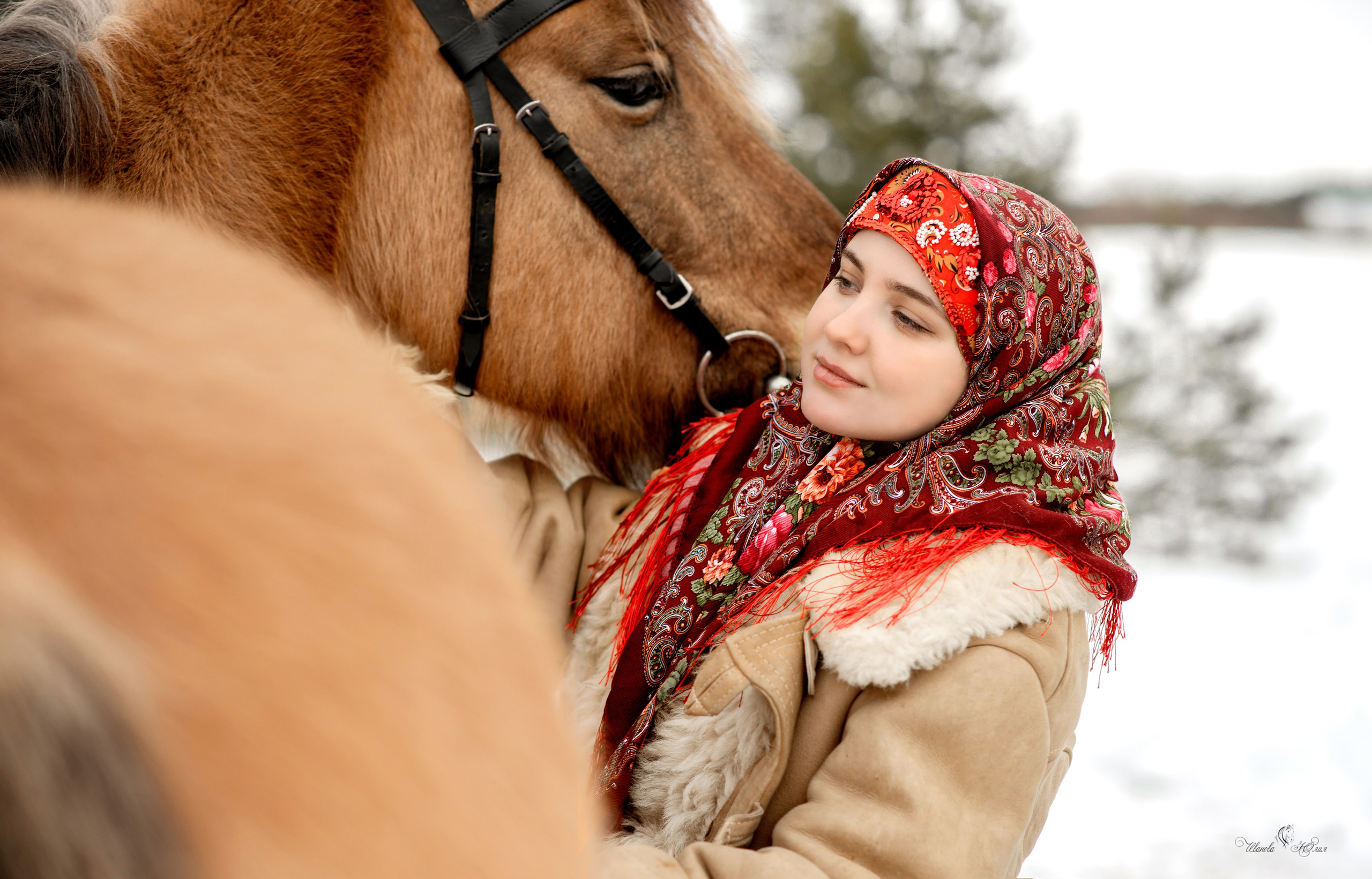Настенька и Камелия. Конный фотограф в Саратове Юлия Иванова