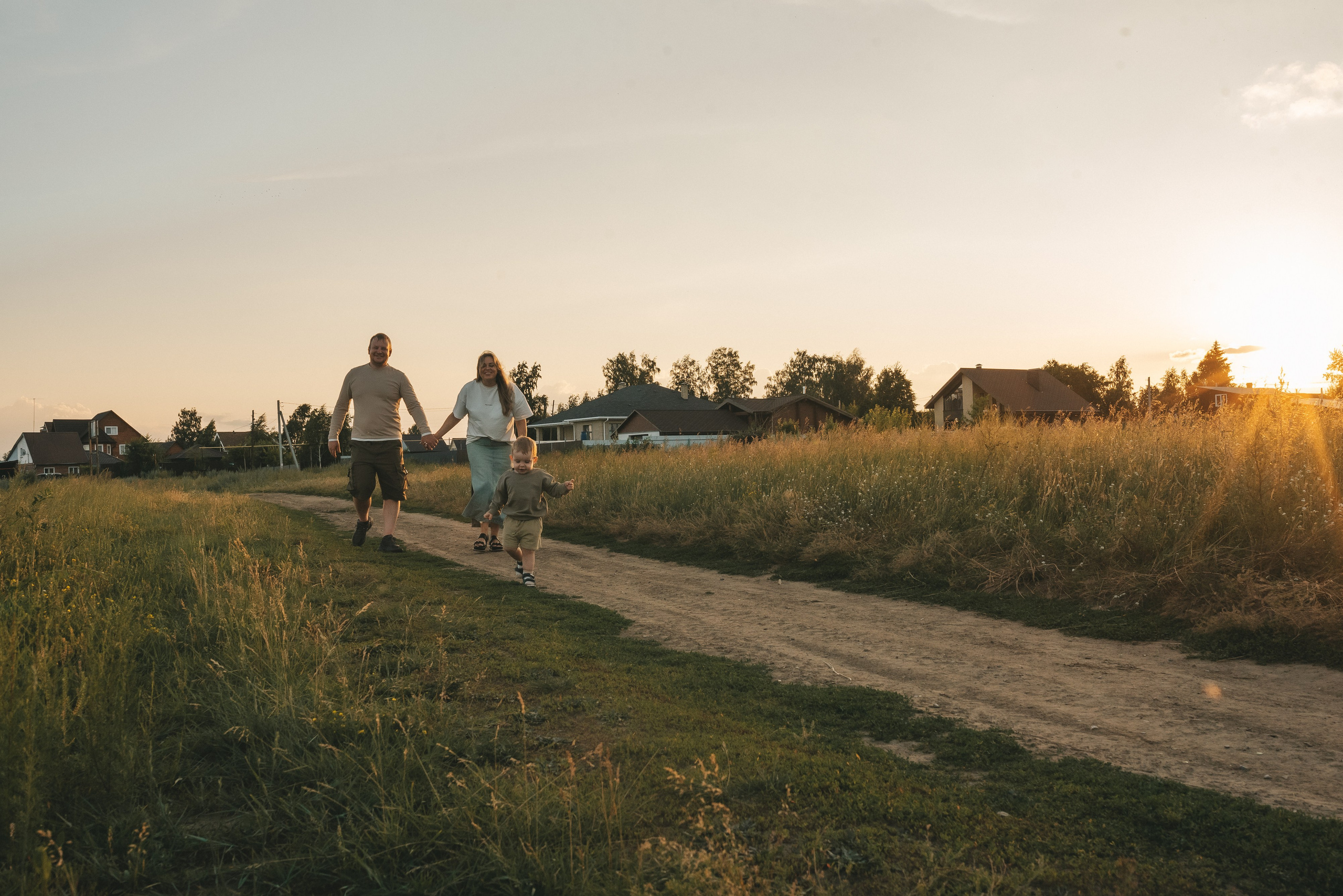 Маша Андрей Женя. Семейная фотосессия в Новосибирске от фотографа Ольги Коваль