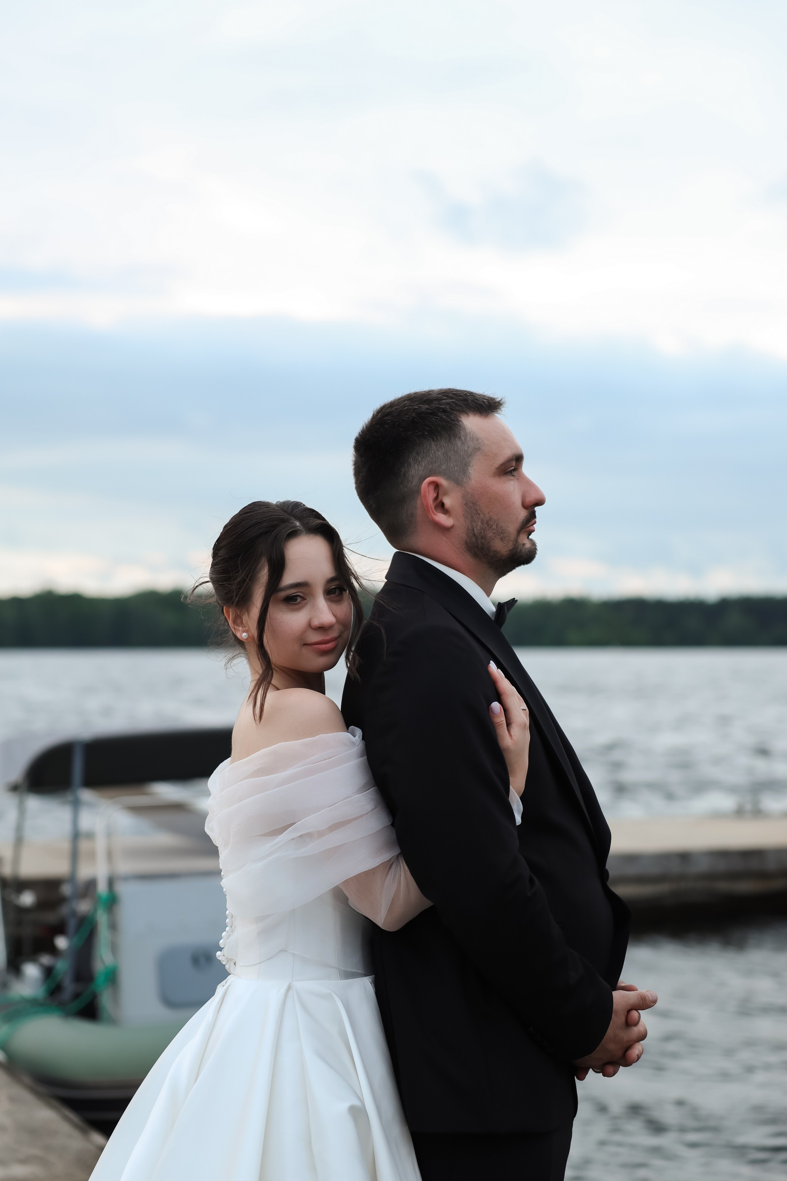 Денис и Кристина | Яхт клуб Родина. Свадебный фотограф Москва