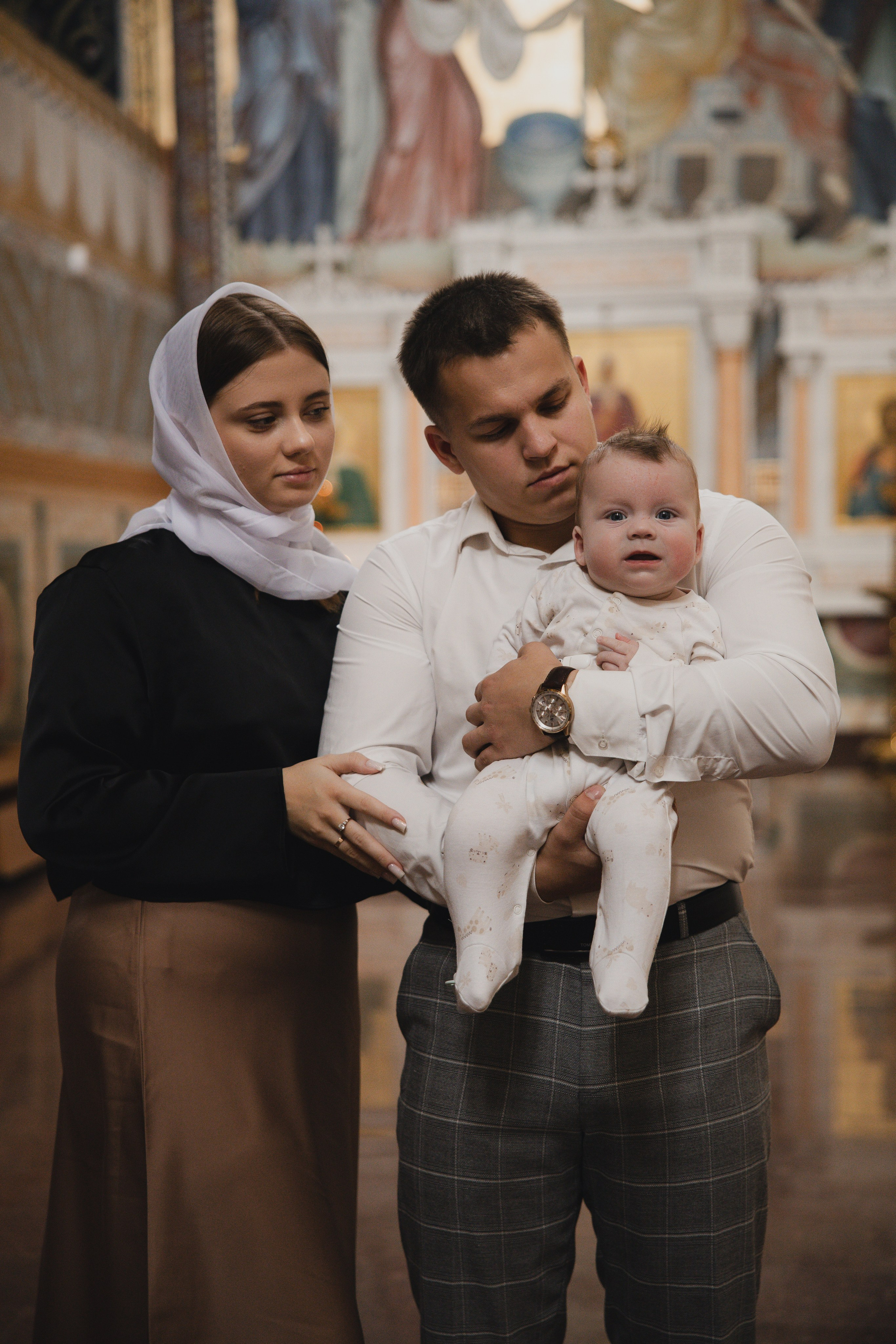 Крещение Кирюши. Фотограф Ломакина Анастасия