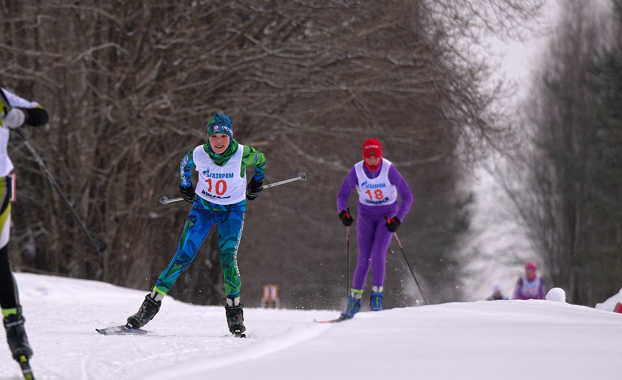 Всероссийские соревнования по лыжным гонкам «Пионерская правда». Ижевс. Спортивный репортажный фотограф в Ижевске Сергей Мерзляков