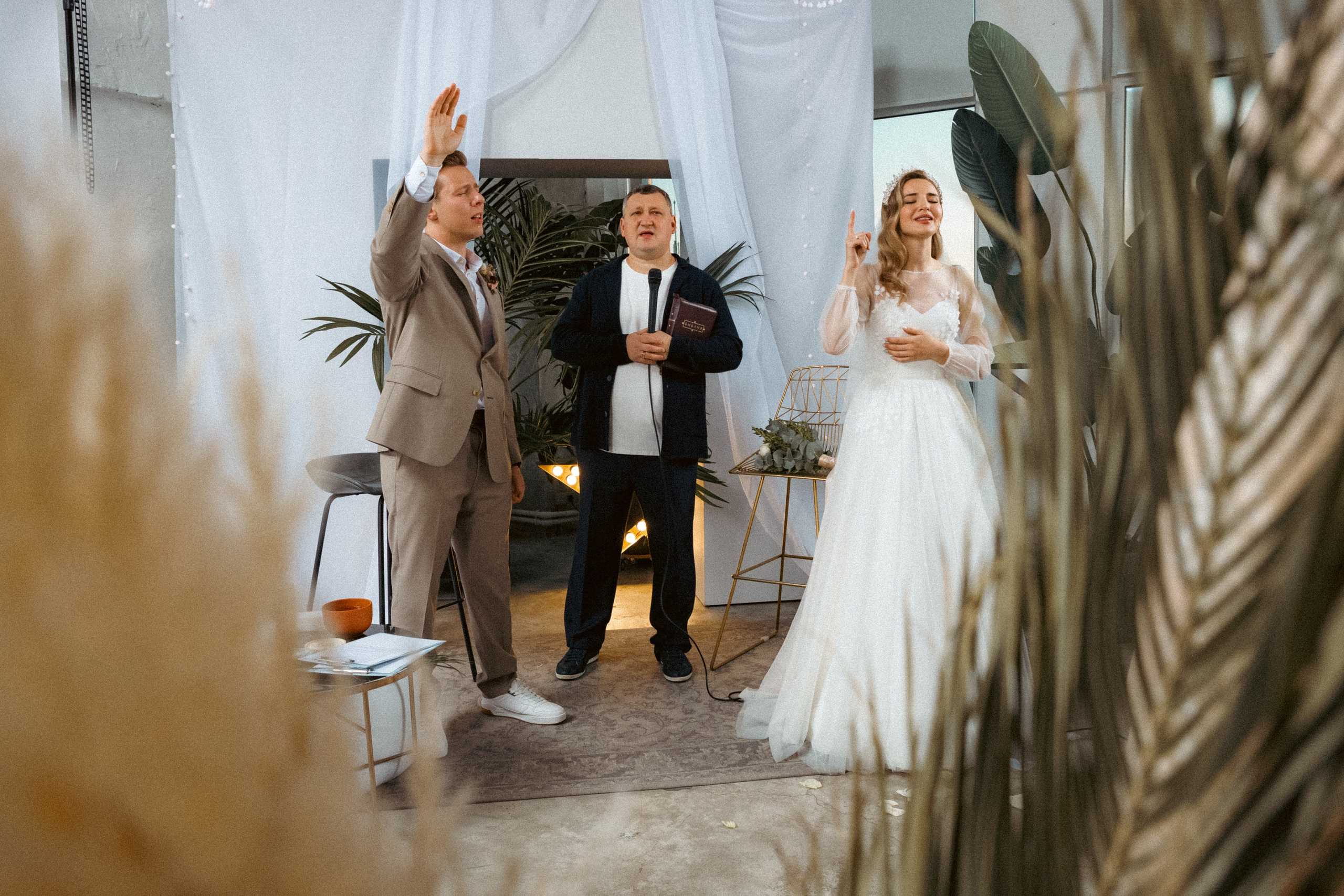 Ангельская свадьба. Свадебный фотограф Москва