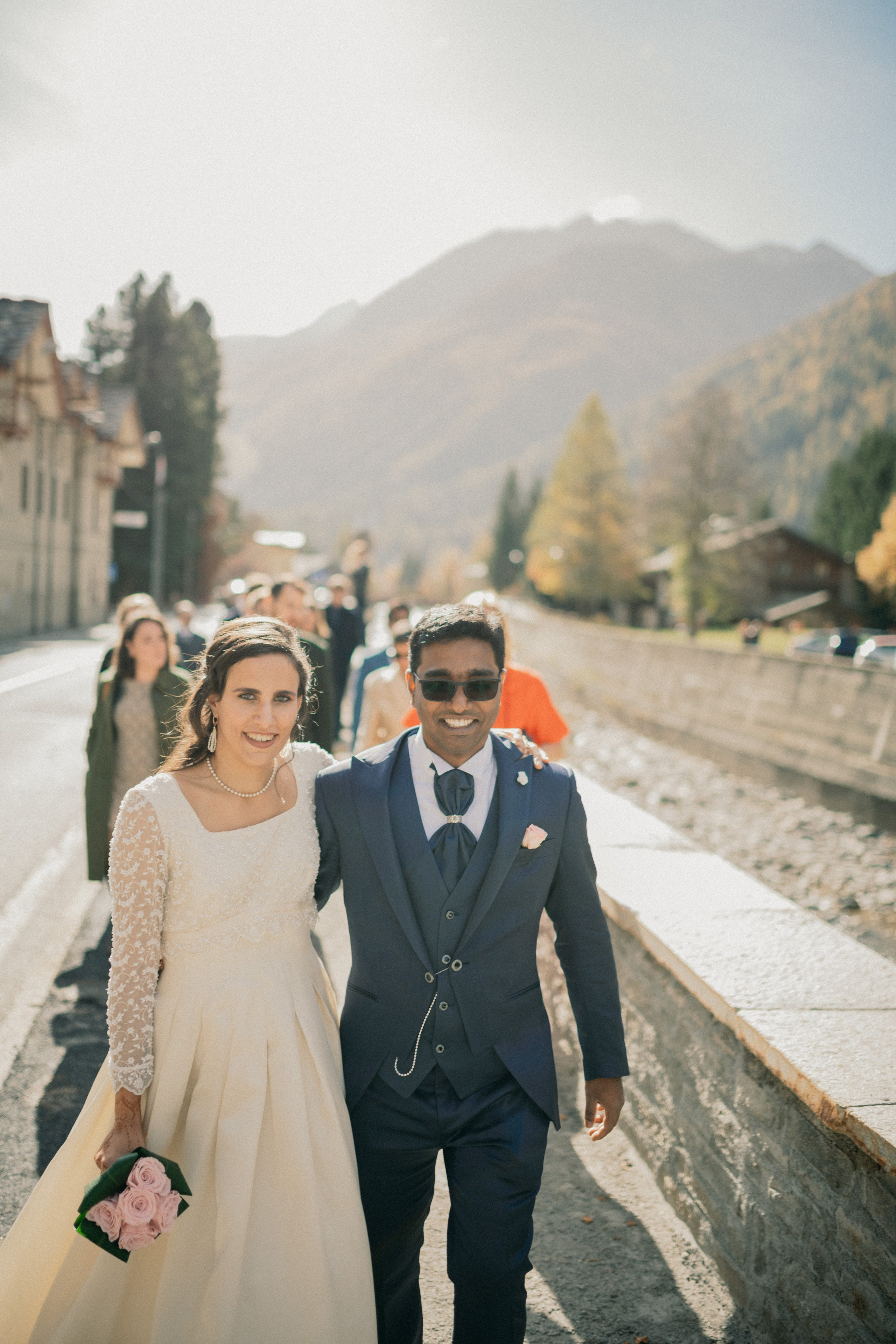 Mountains wedding. Photographer Vasilisa Gordeeva