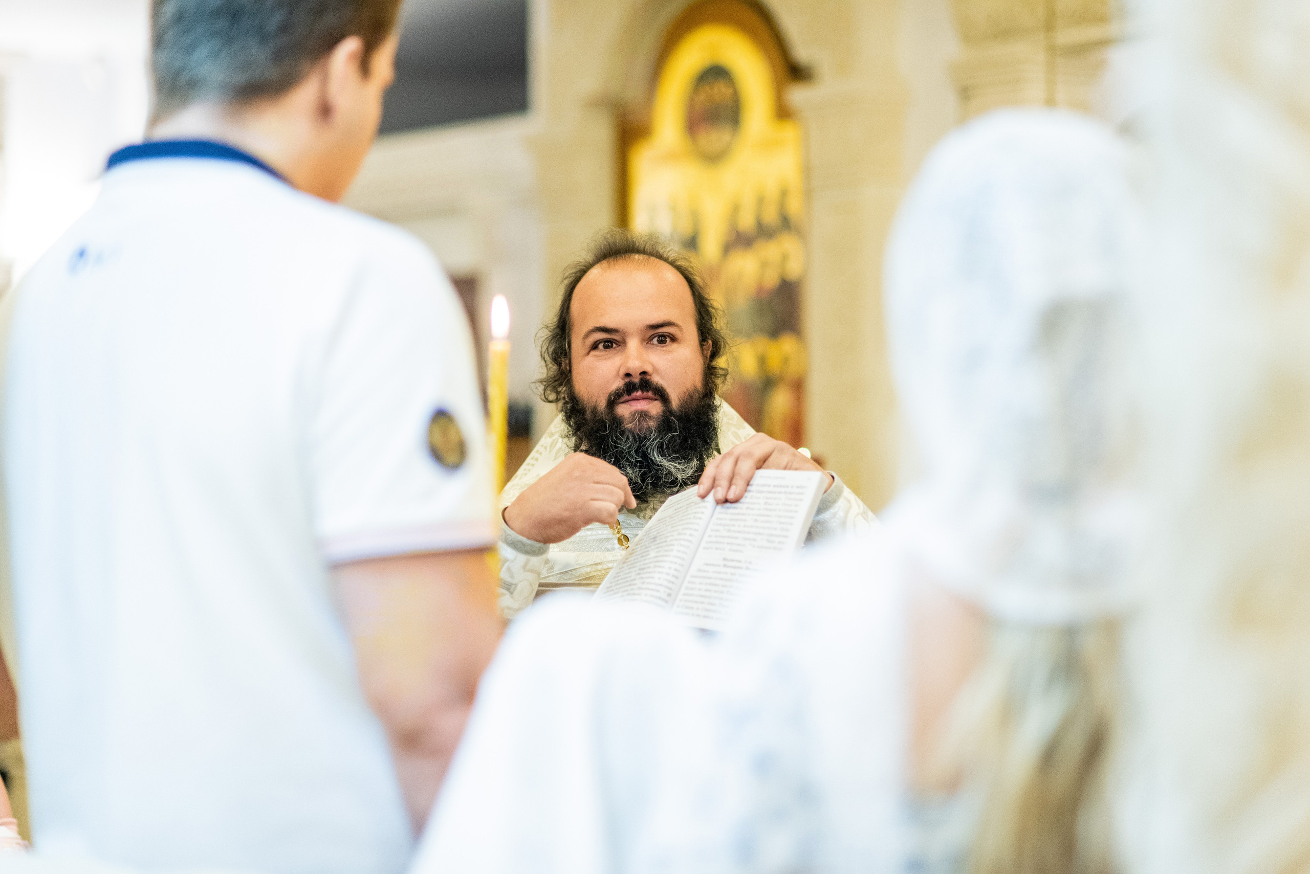 Крещении Ксении. Фотограф Юлия Попова