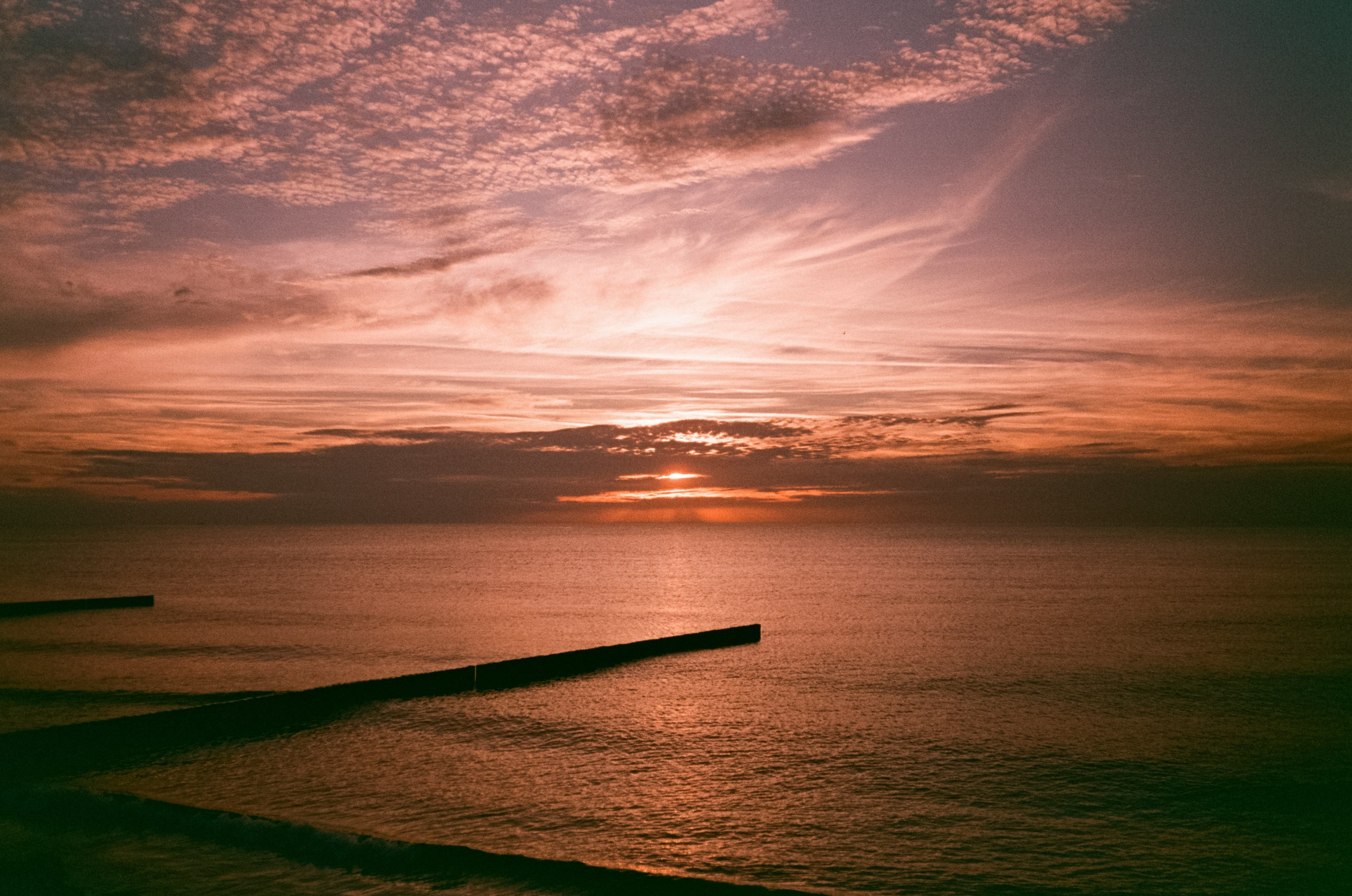 Закаты Зеленоградск, Светлогорск / Ricoh MF-1 / Konica Centuria 400