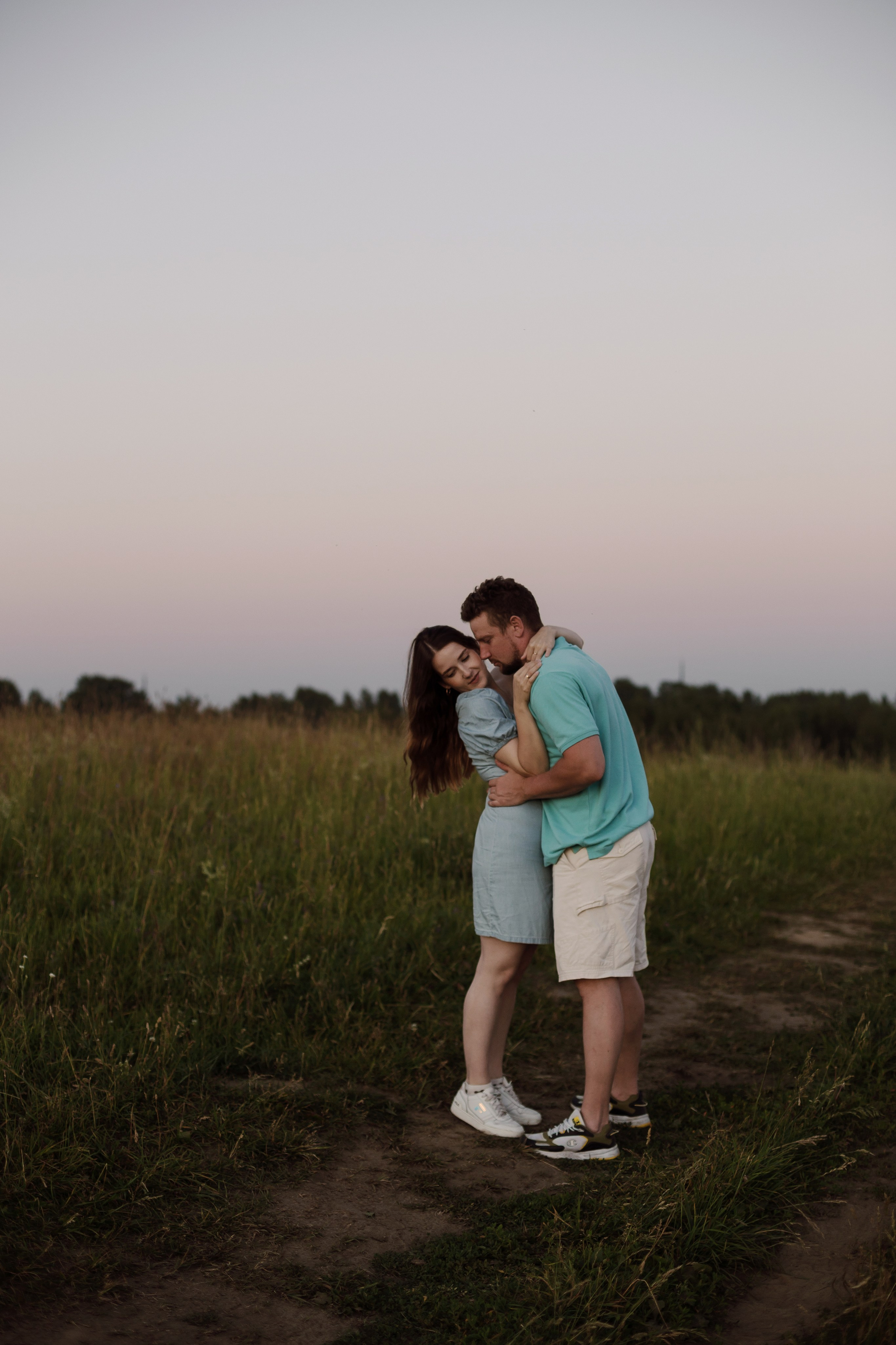 Колтушские высоты — Марина и Сергей. Портретный фотограф в Санкт-Петербурге Элина Ситникова