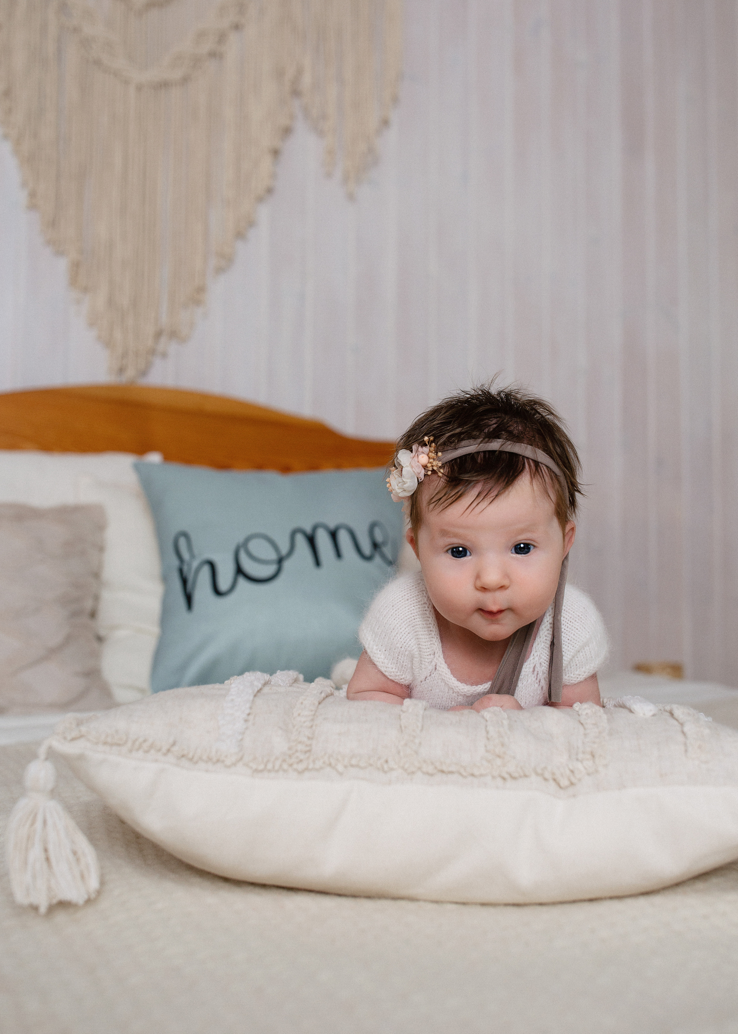 Студийная съёмка (малышке 1 месяц)