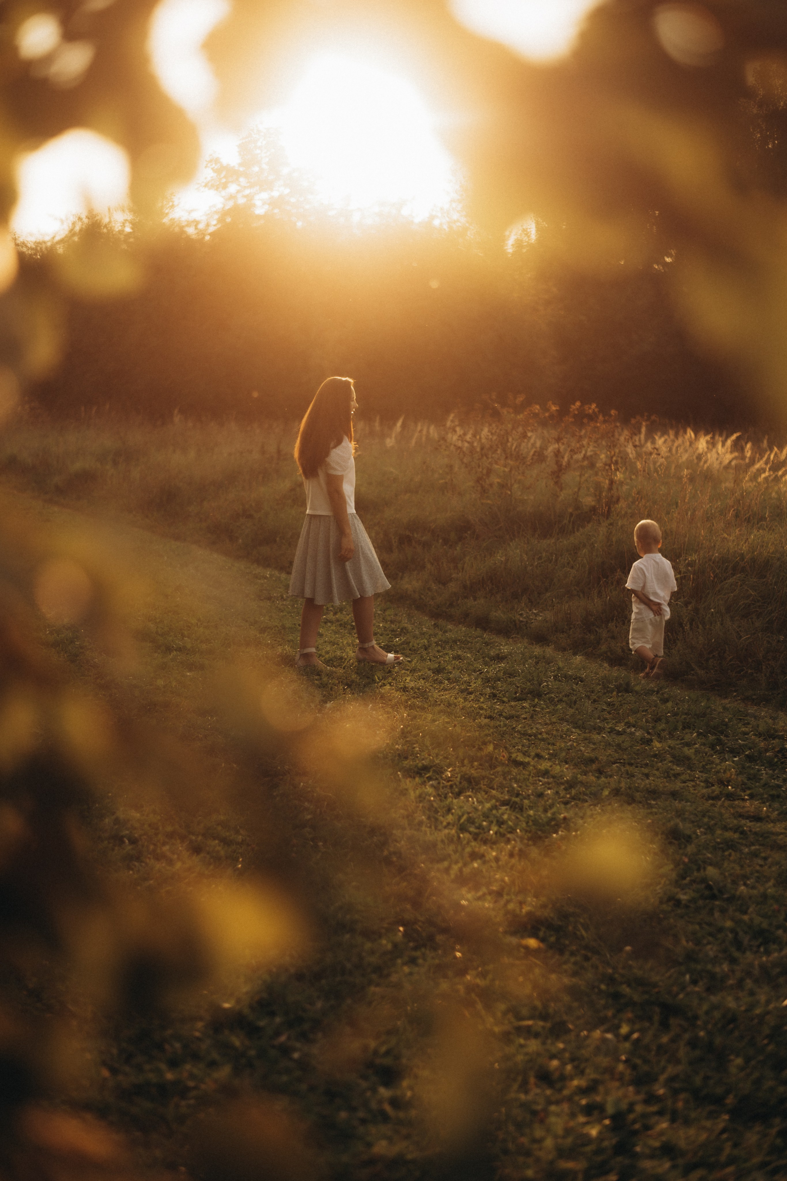 Семейная фотосессия на закате, Коломенский парк