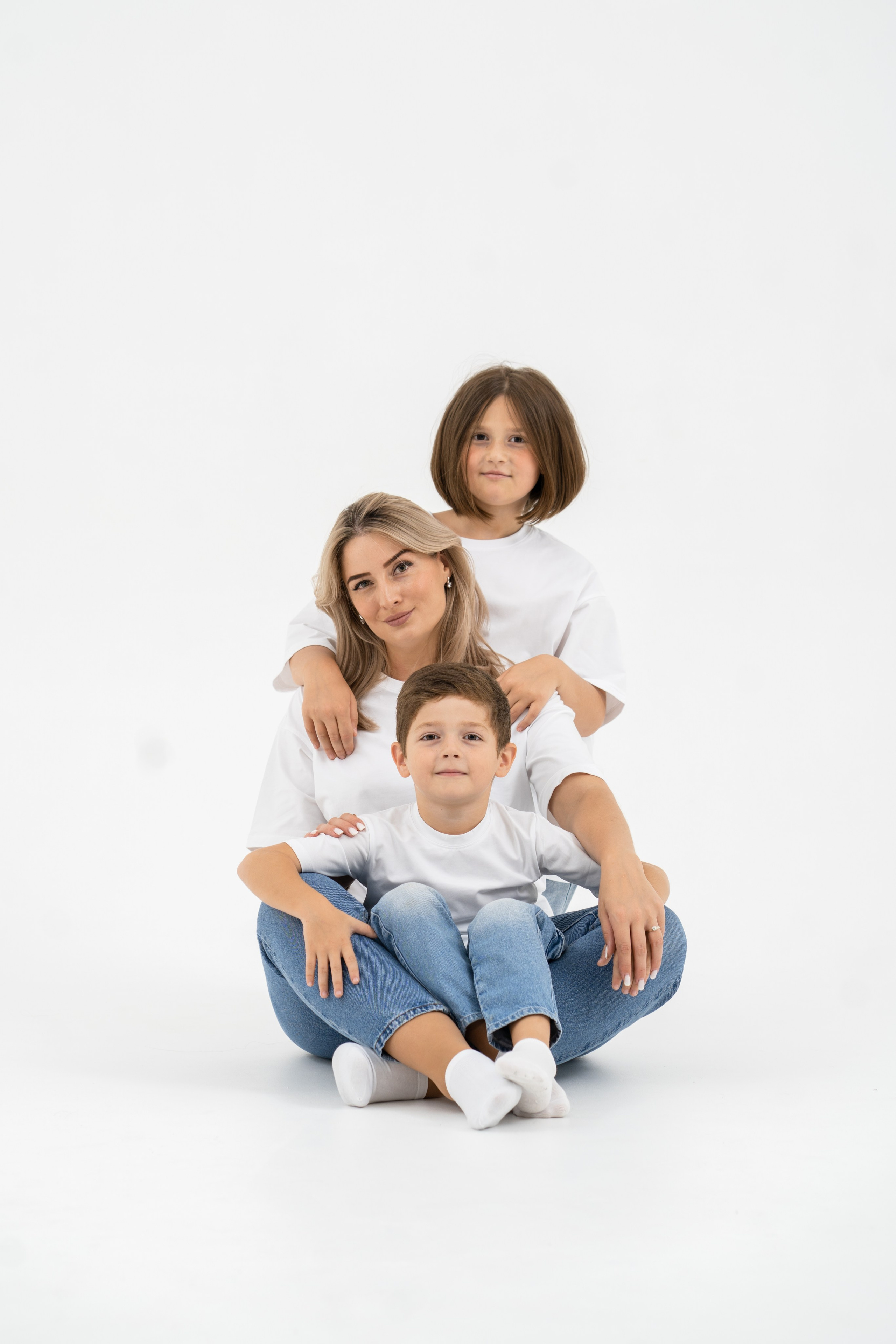 Семейная фотосессия прекрасной Элины и деток. Фотограф в Кабардино-Балкарской республике, Нальчик, Инна Абакарова