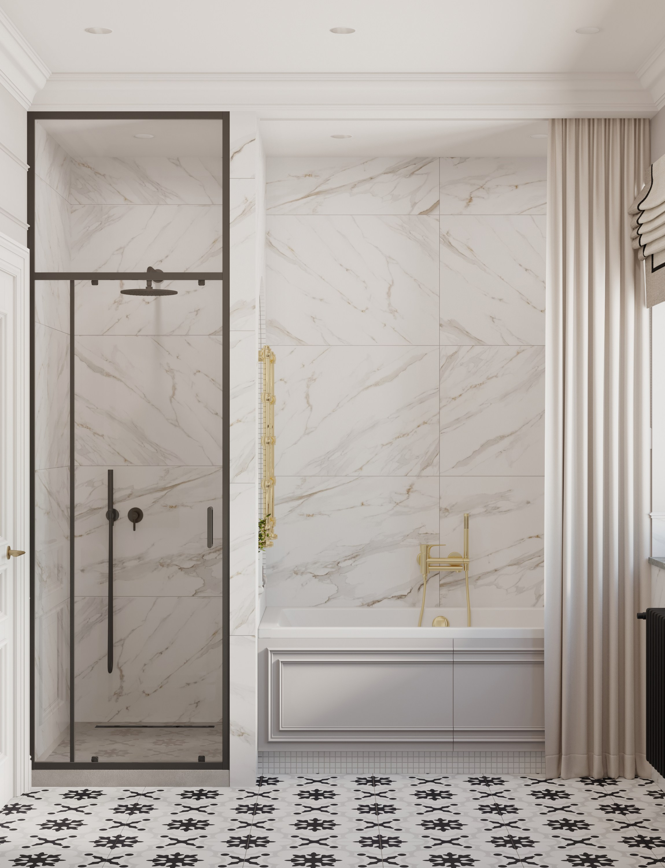 Дом 320 м² для большой семьи в Парижском стиле🤍