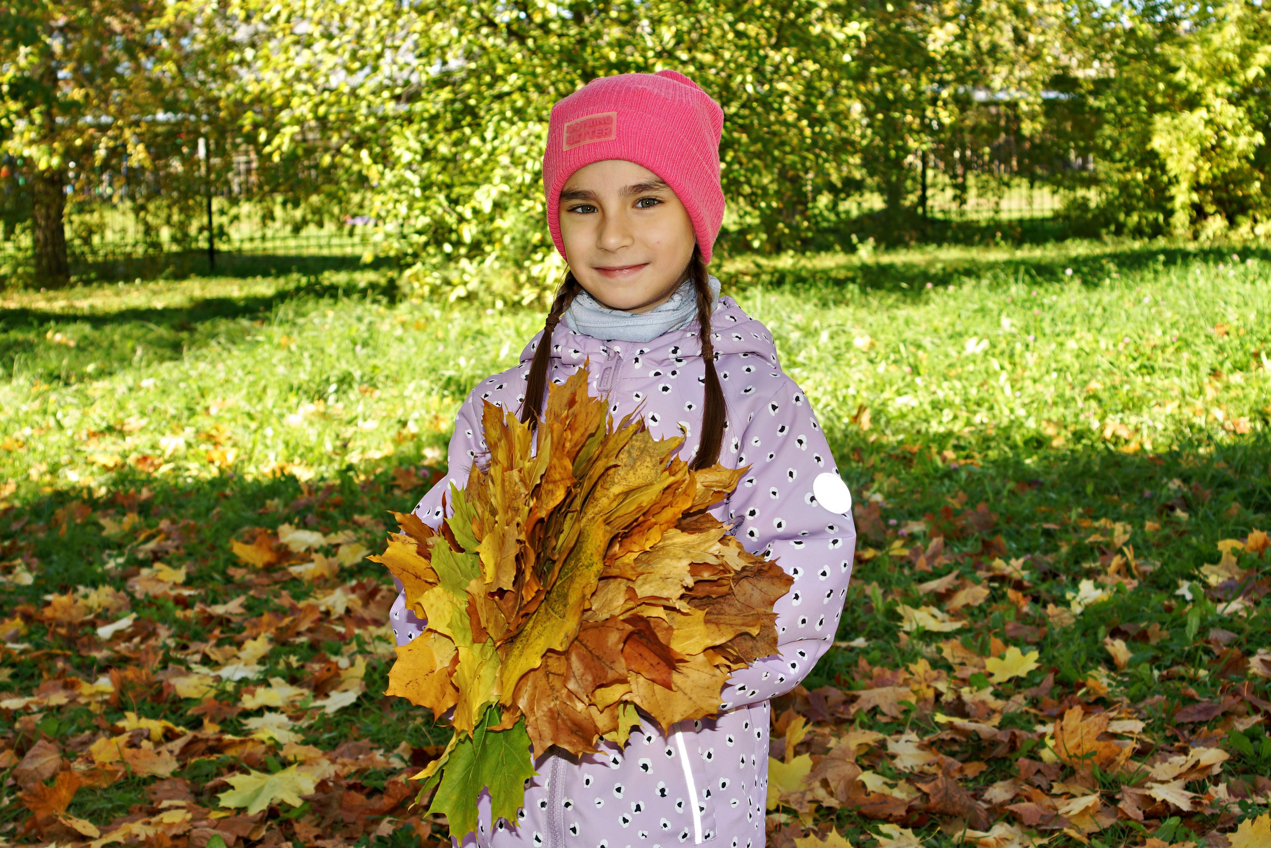 Осенняя фотосессия в детском саду г. Йошкар-Ола
