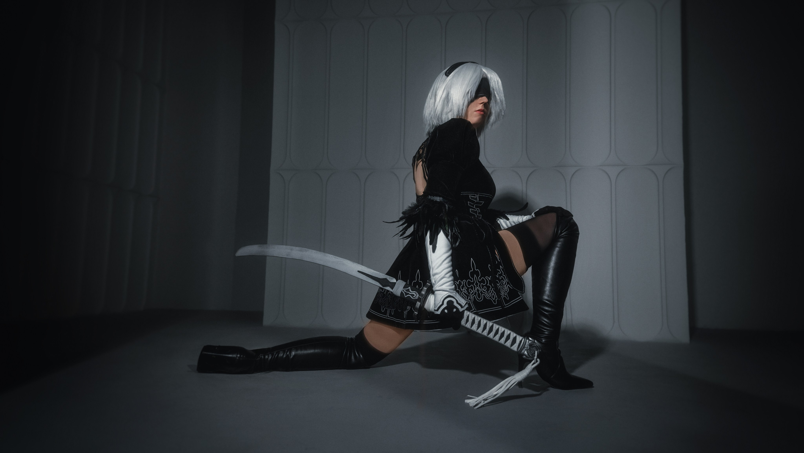 2B из игры и аниме Nier Automata (Plaesthetica). Арт и семейный фотограф/видеограф Алексей Симкин