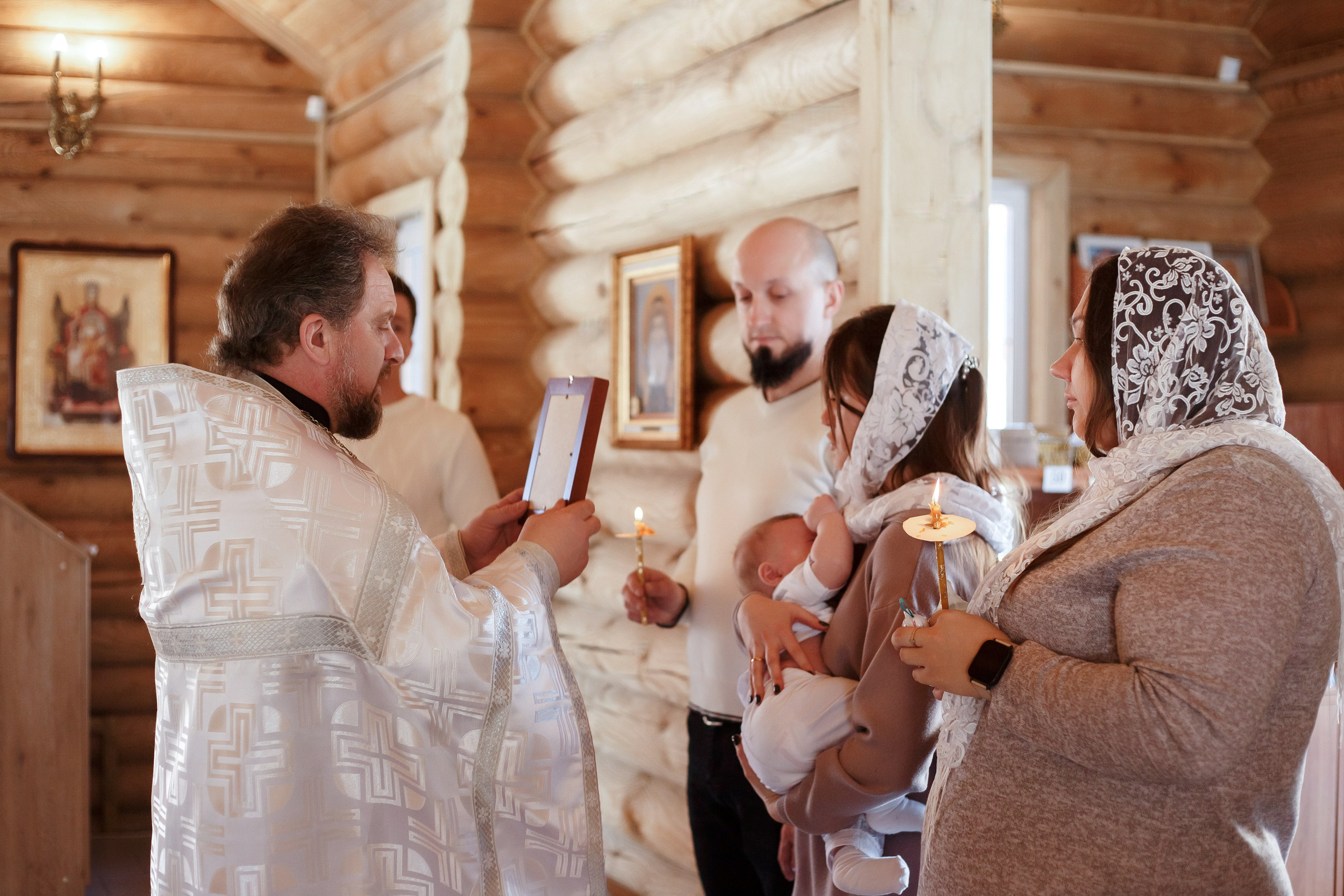 Таинство крещения Дмитрия. Портретный, семейный, свадебный фотограф в Брянске Маргарита Василькова