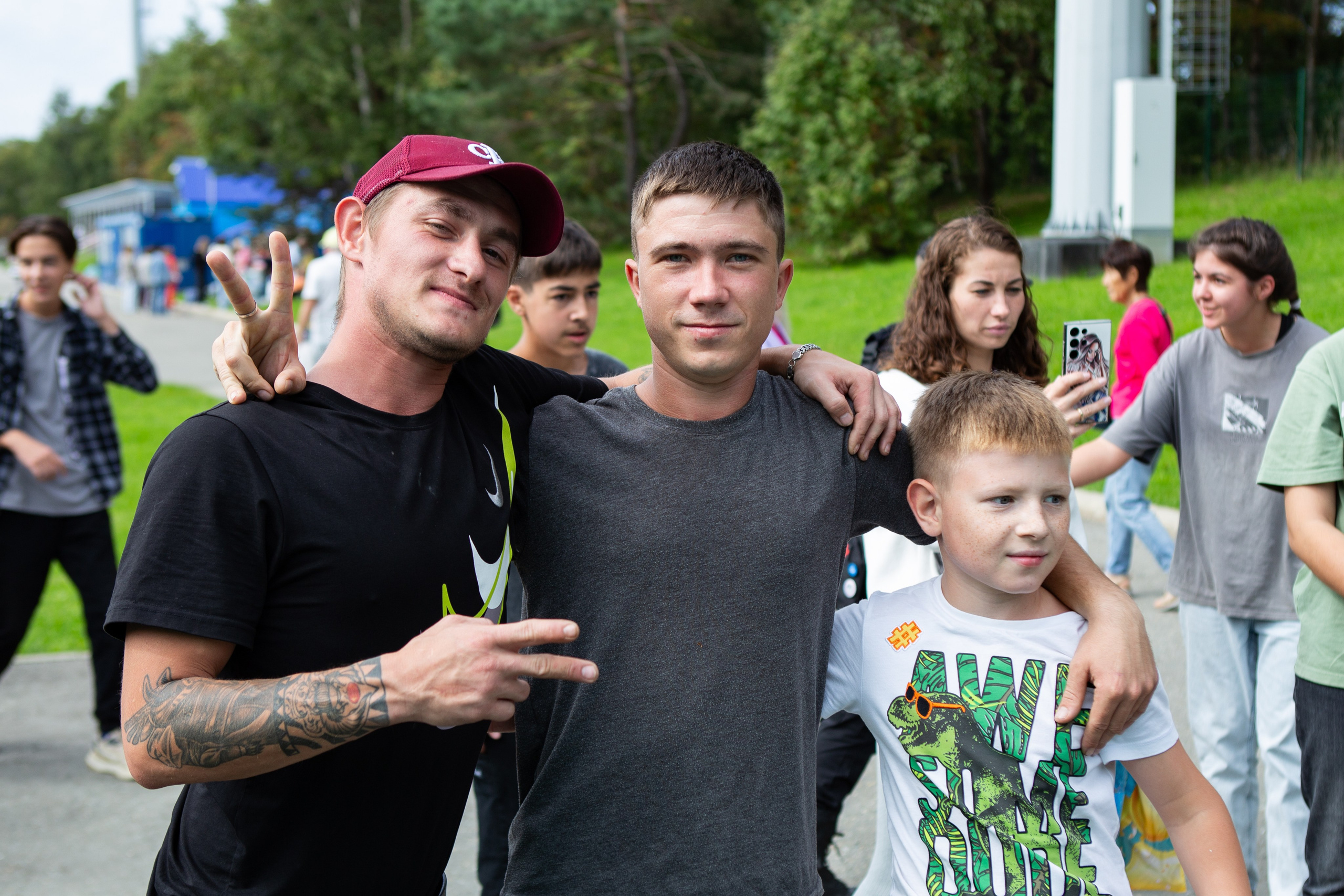 Базукобол на День Города. Кутузов Евгений Фотограф в Южно-Сахалинске