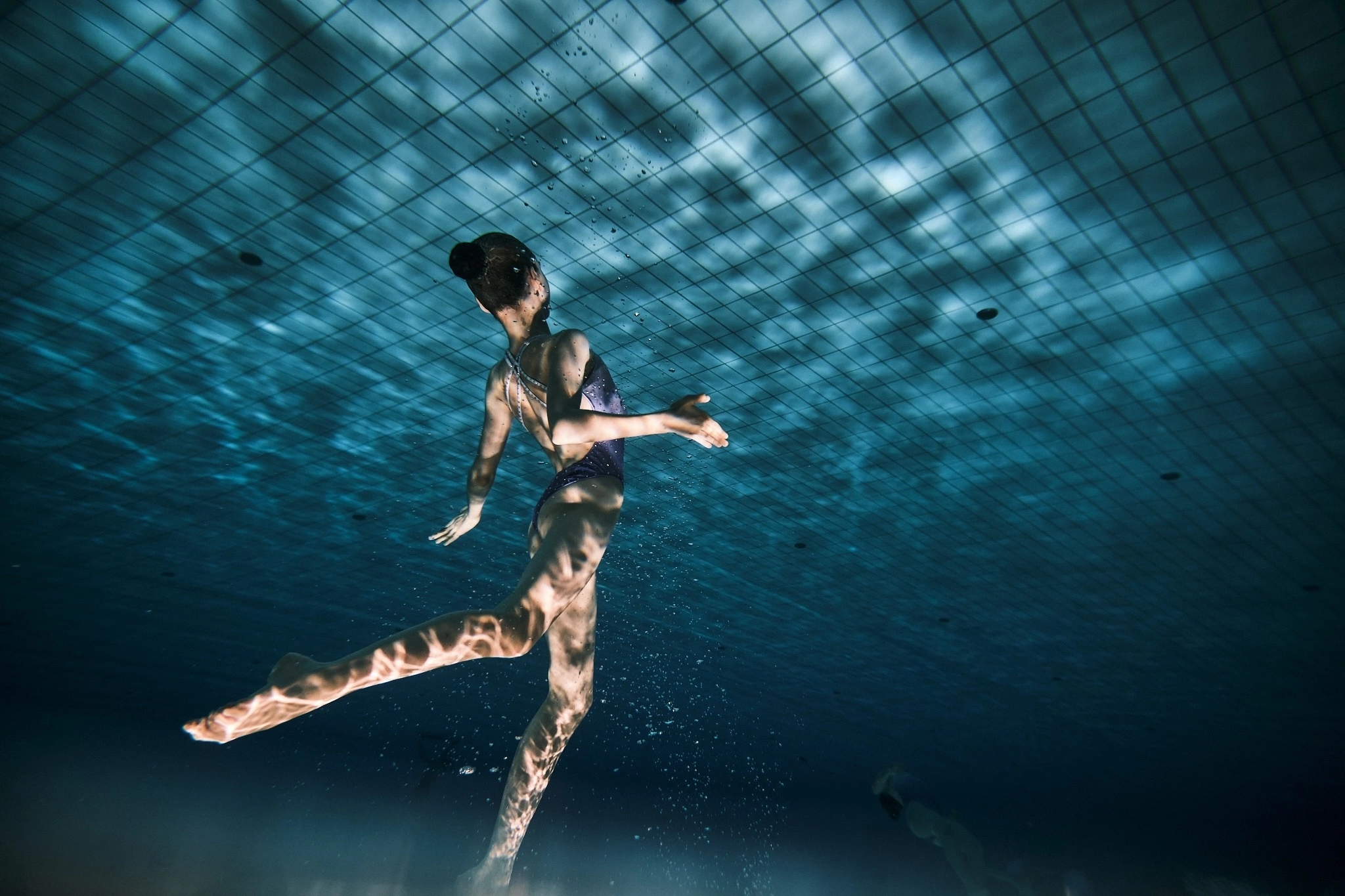 Подводная Фотосессия для команды синхронного плавания. Профессиональный фотограф в Москве — Максим Дьяконов