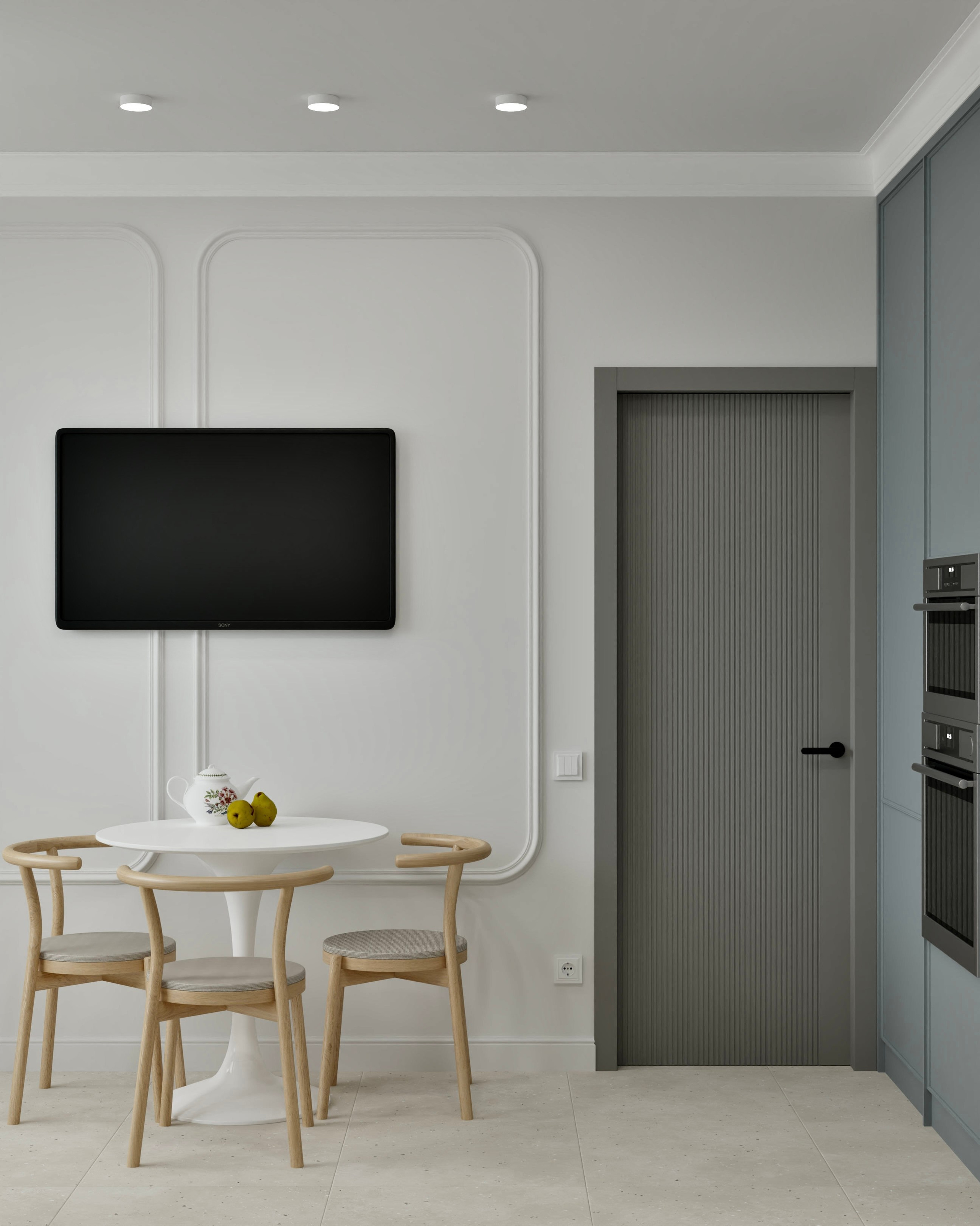 Однокомнатная квартира — 34 м². DMDesign — студия дизайна интерьеров