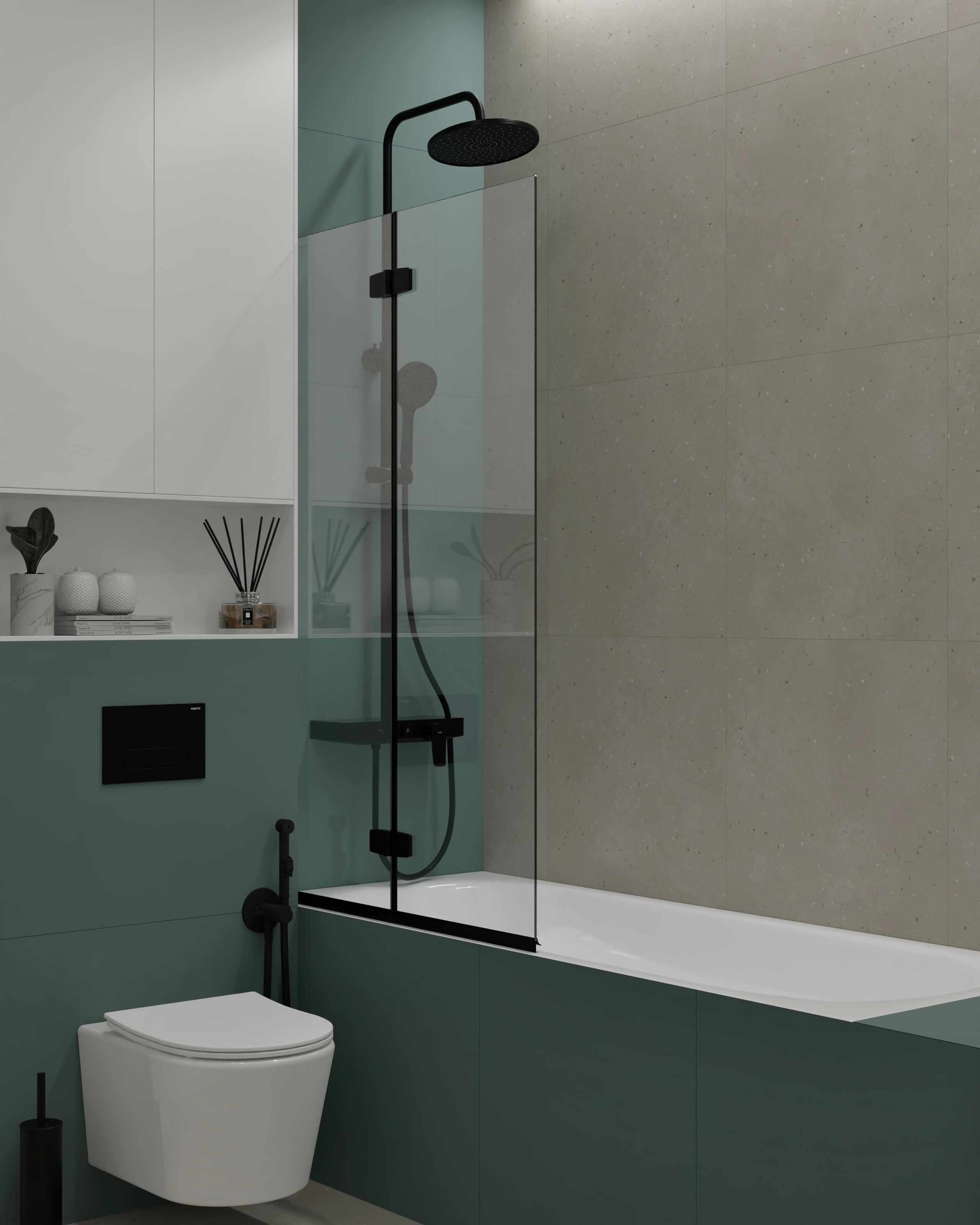 Ванная в студии (вариант III). DMDesign — студия дизайна интерьеров