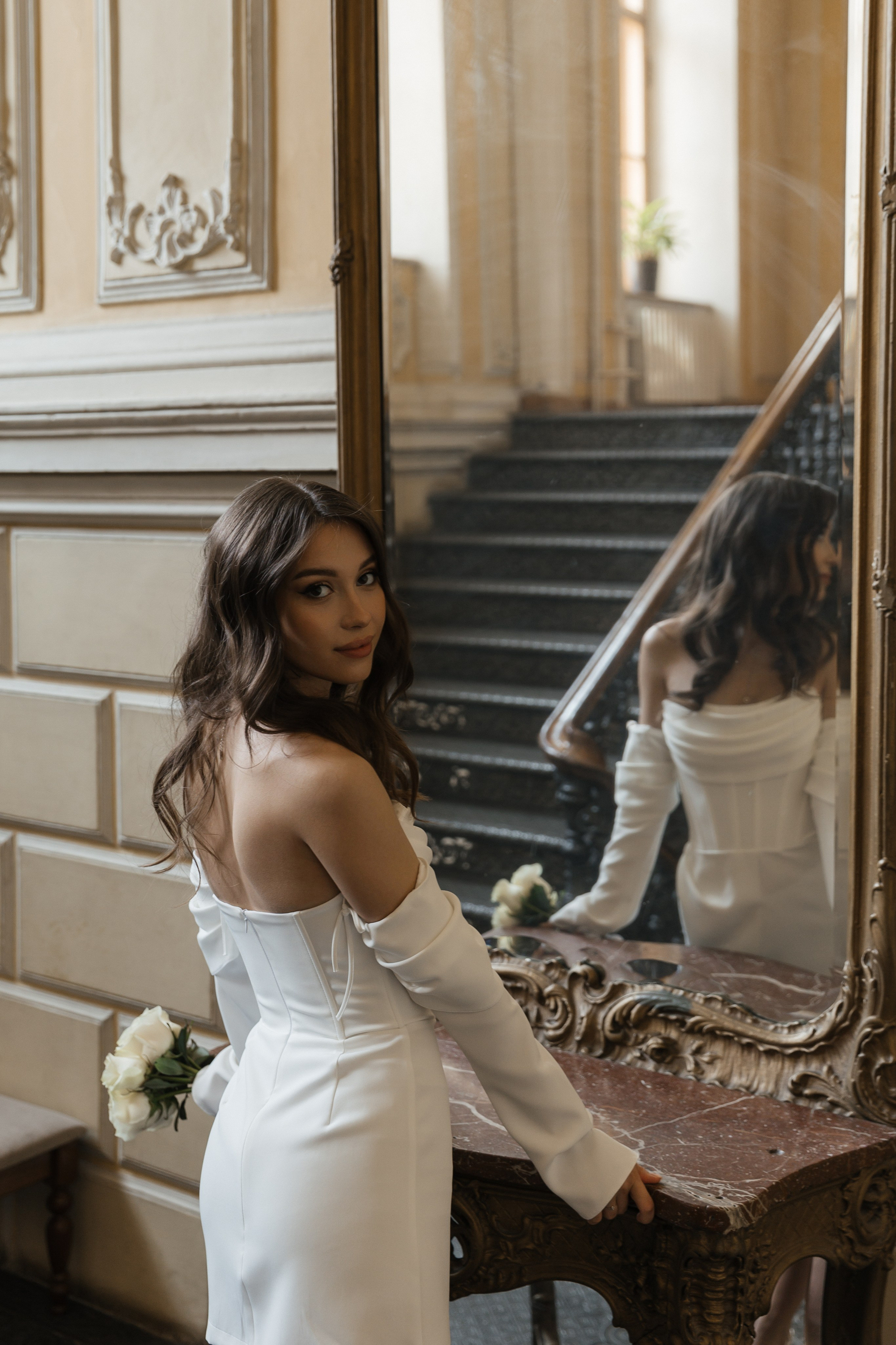 Даниил и Анастасия. Свадебная фотосессия в Библиотеке-читальне им. А. С. Пушкина. Фотограф и видеограф Анна Домашенко