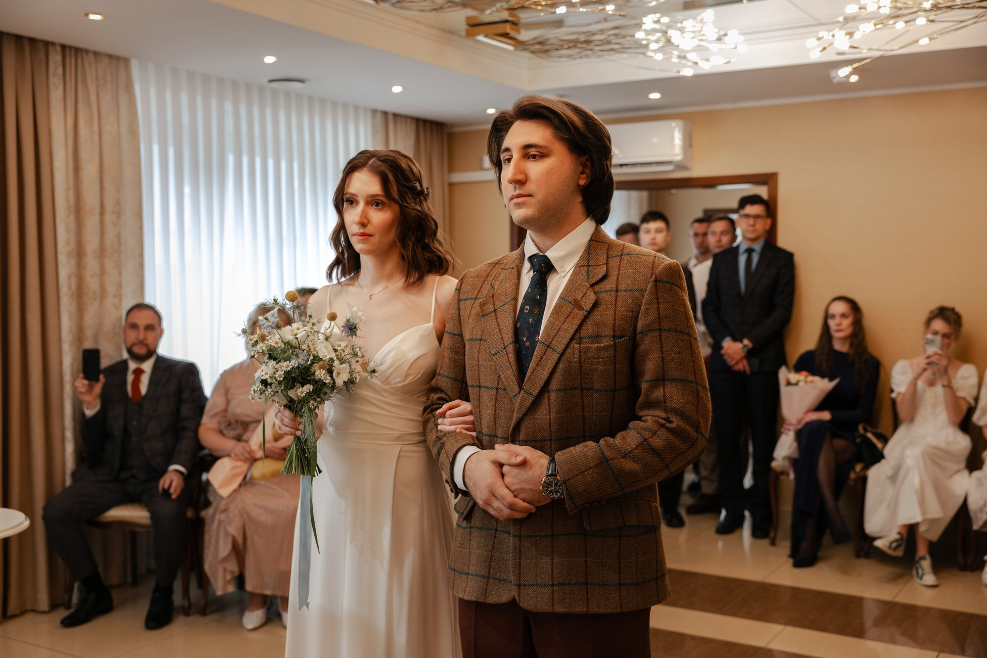 Фотограф в ЗАГС Санкт-Петербург, репортажная съемка церемонии бракосочетания