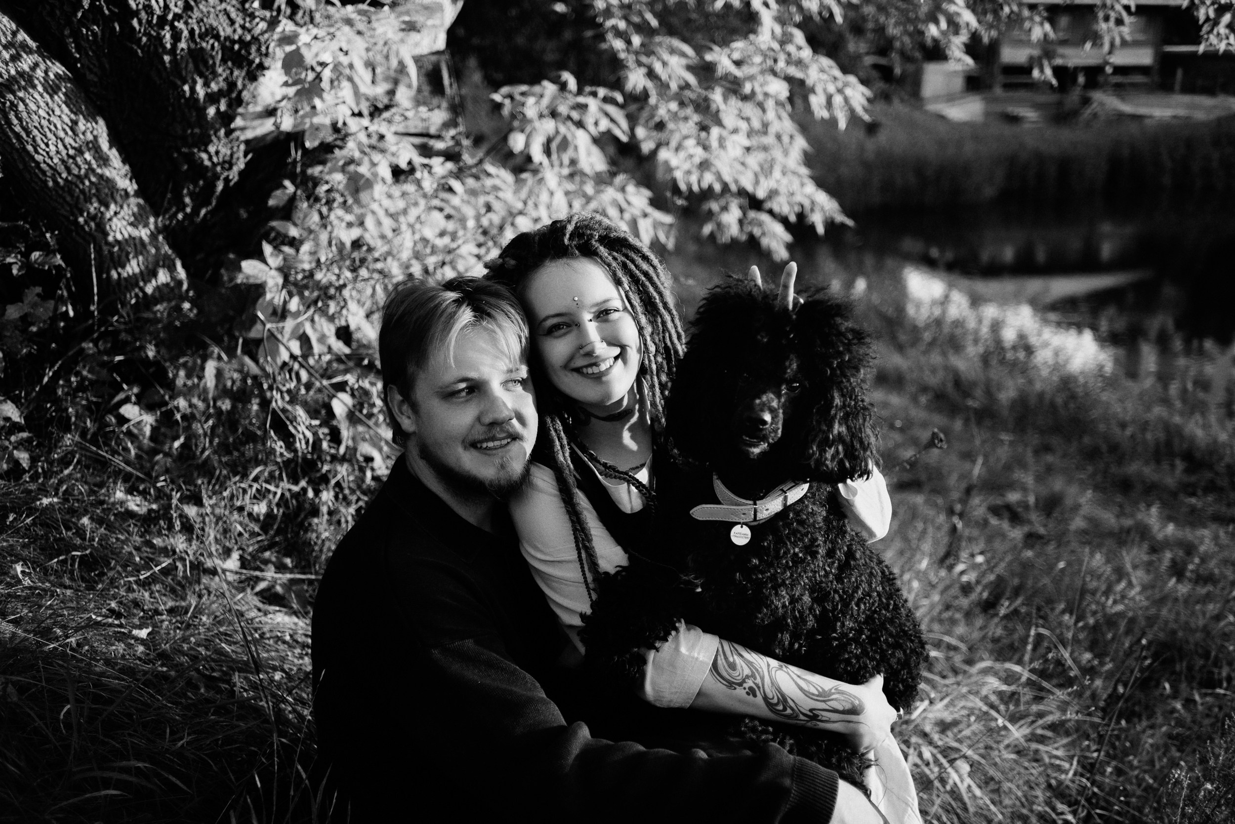 Стася и Каренин. Фотограф Дарья Мустафина, Тюмень