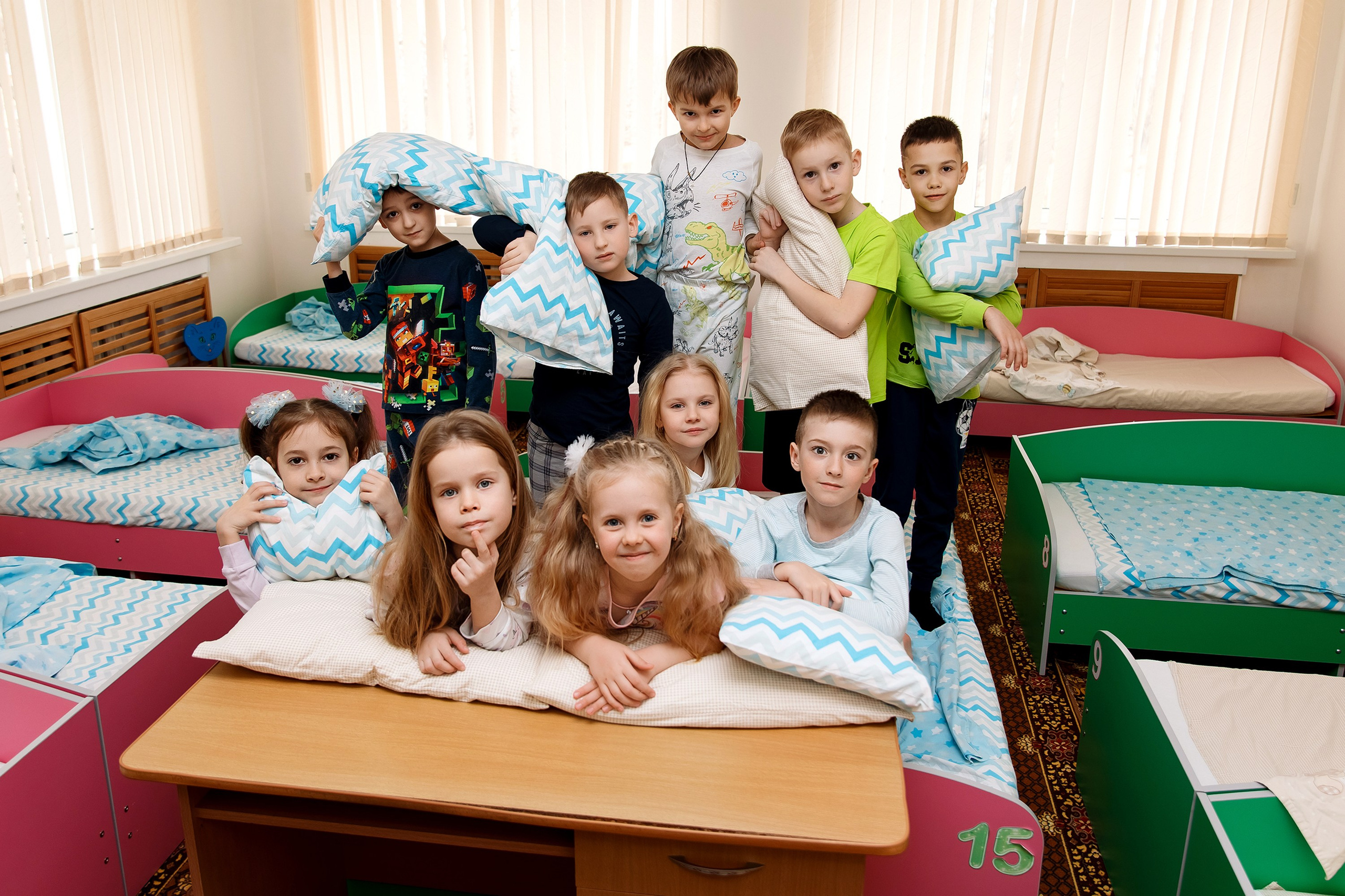 Детский Сад 9 (13 человек). Фотограф Любовь Корниенко, Примоский край