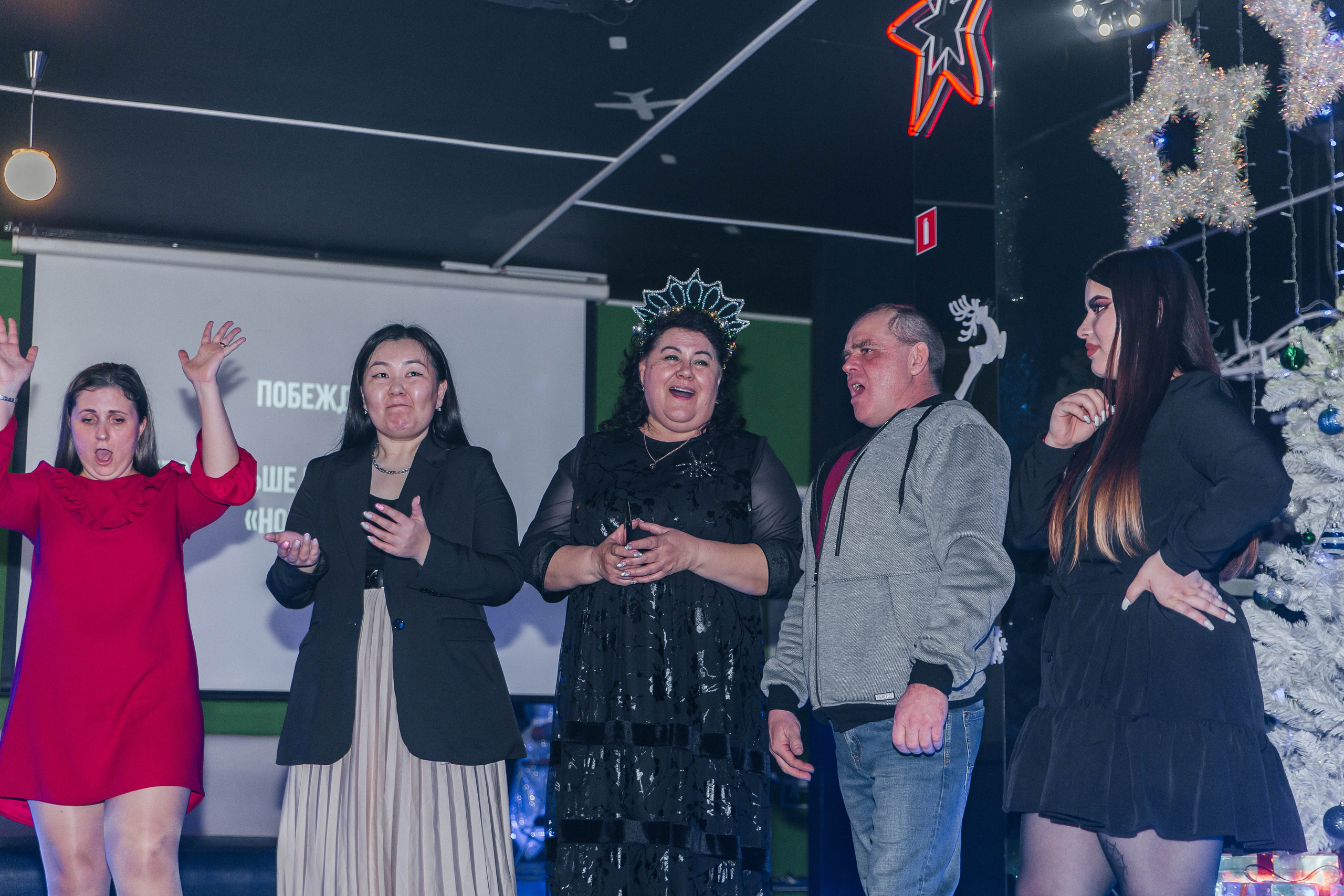 Новогодний корпоратив репортаж. Главная