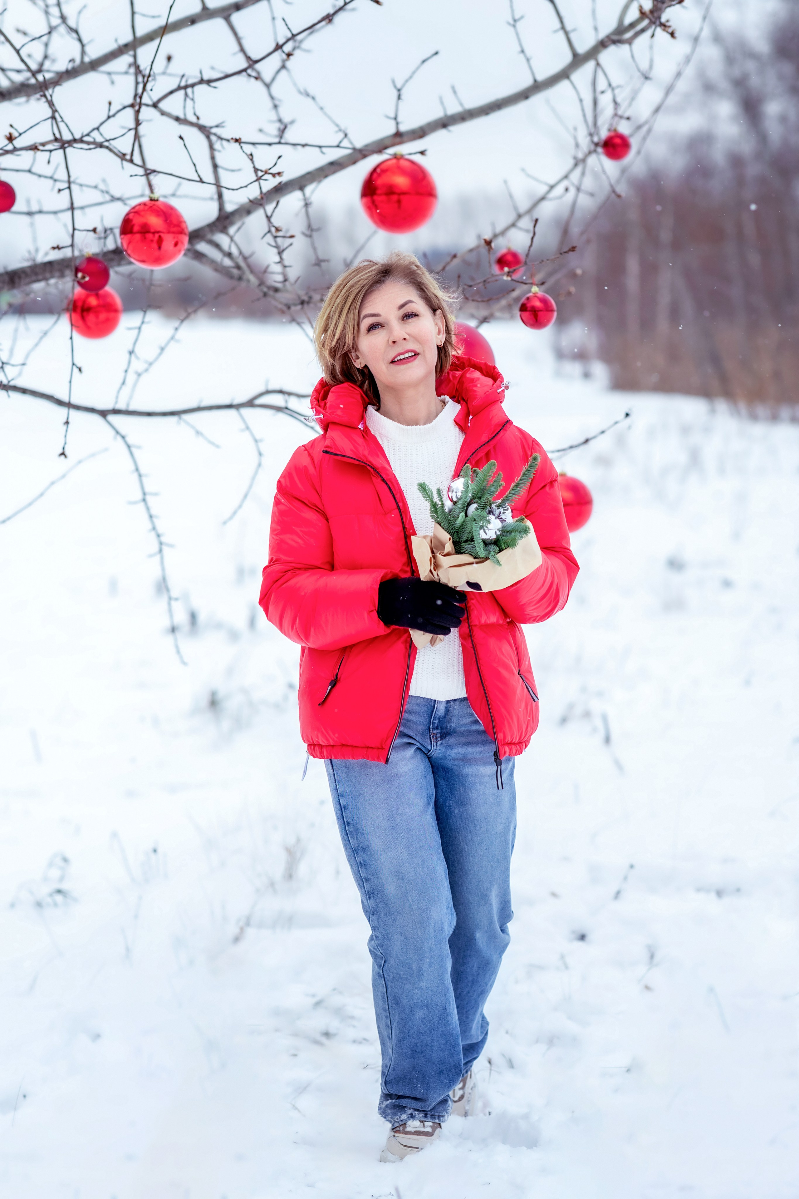 Фотопроект «Красные ШАРЫ». Фотограф Алина Лебедь