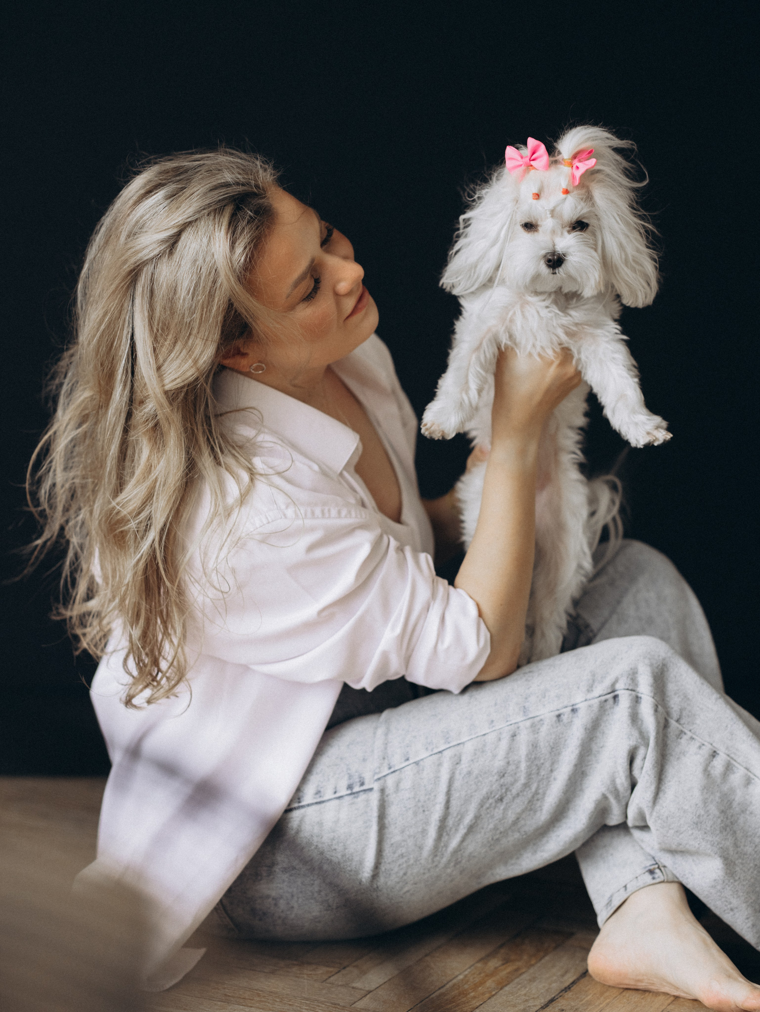 Мира и Таня. Фотограф-анималист в Москве Кириллова Татьяна