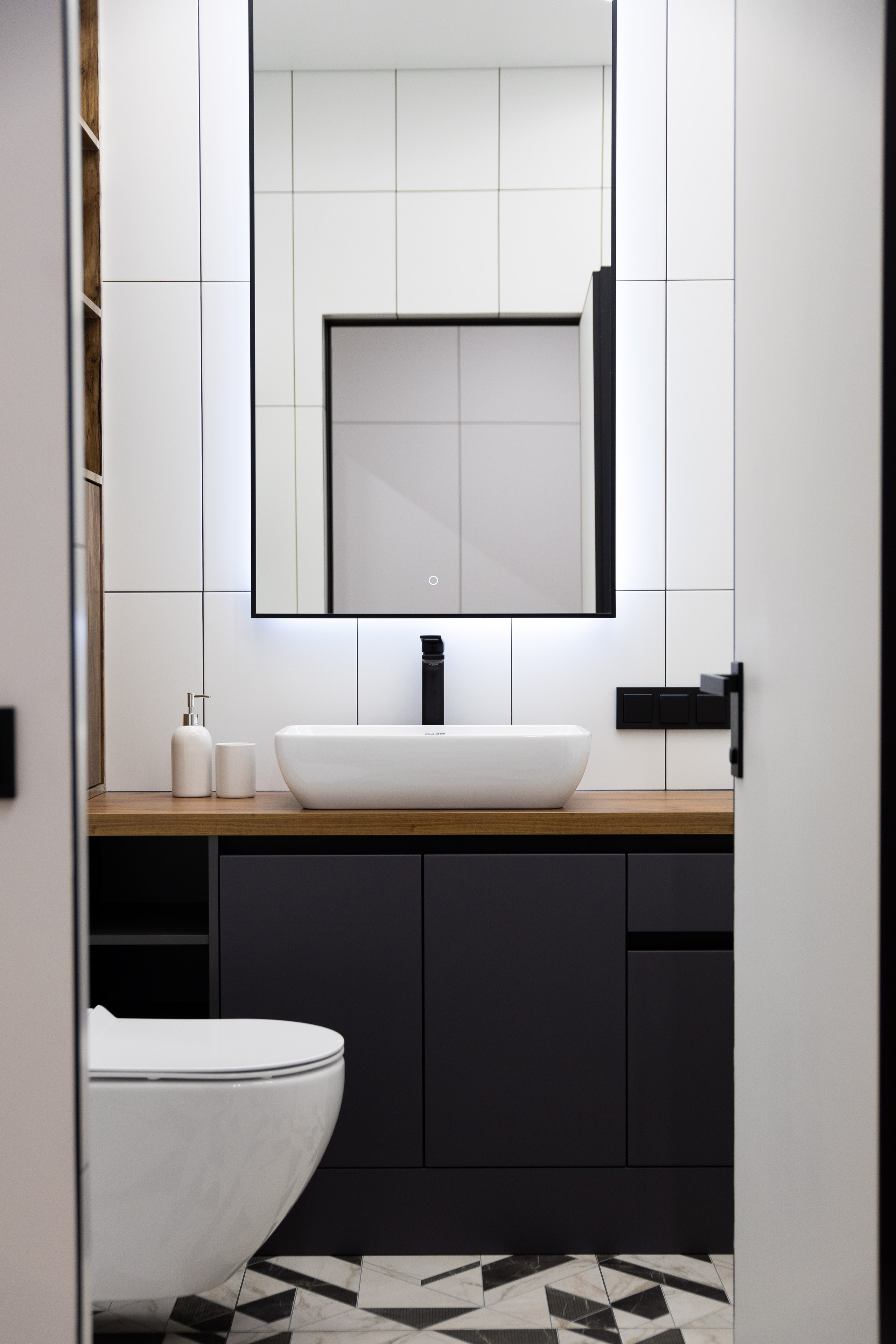 Квартира в ЖК «Архитектон». Фотограф Родион Нарудинов