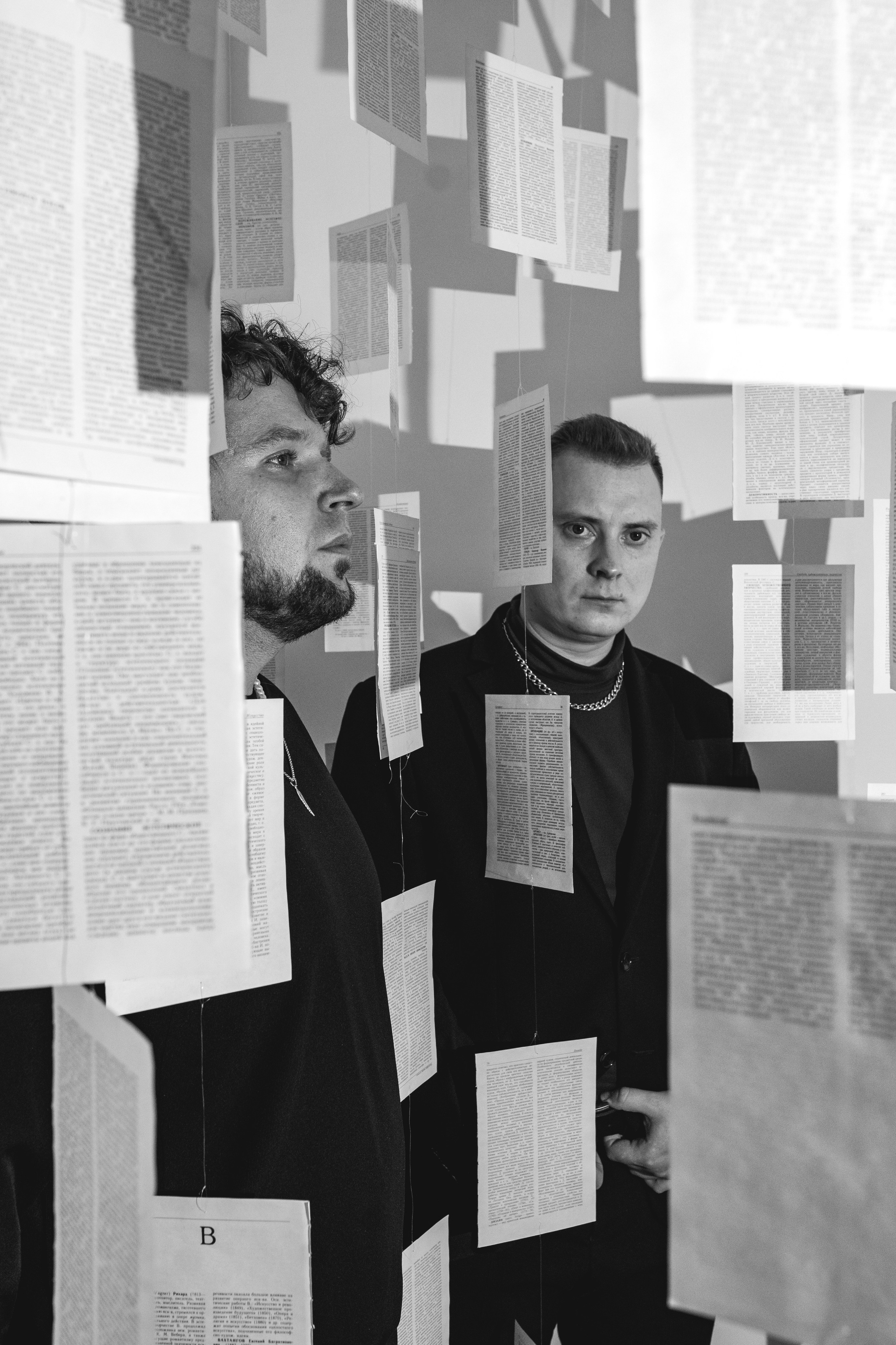 Сергей и Стас. НиШуберт. Фотосессия в Спб в студии, фотограф Панютина Марина