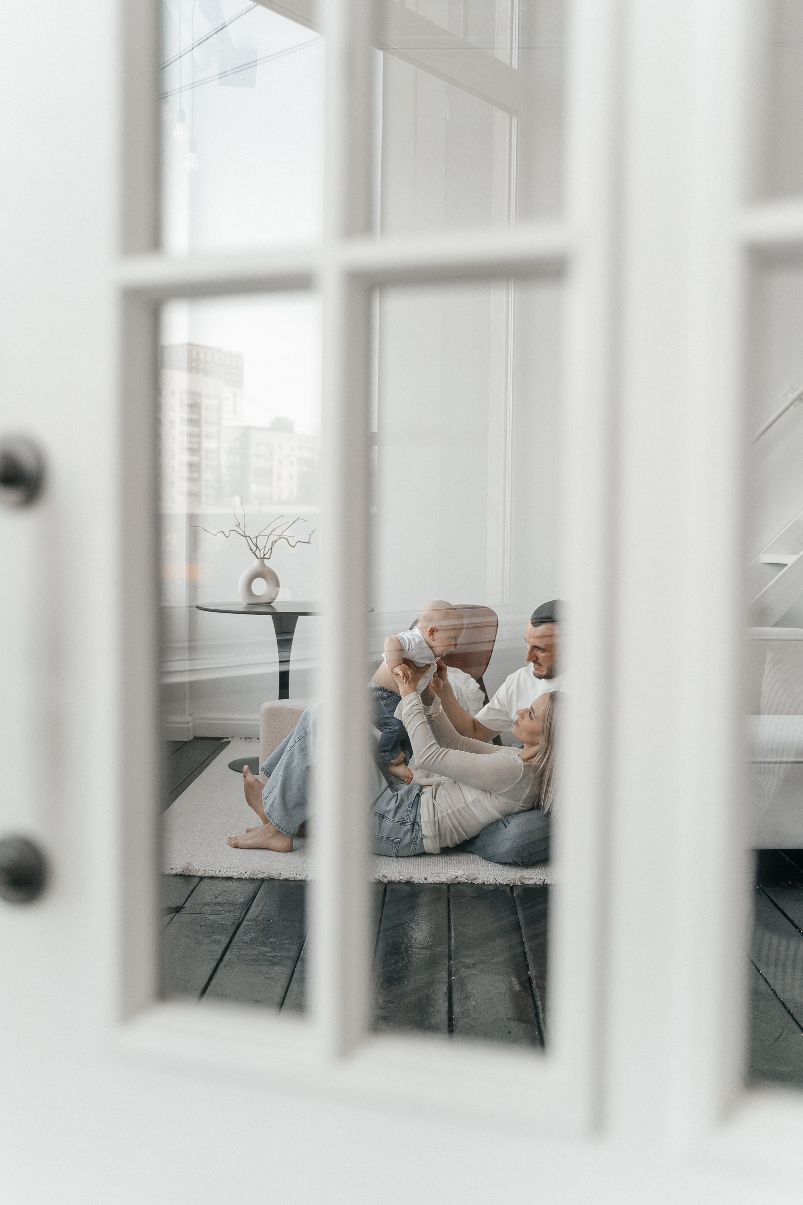 Саша, Юля и Лев. Волик Мария