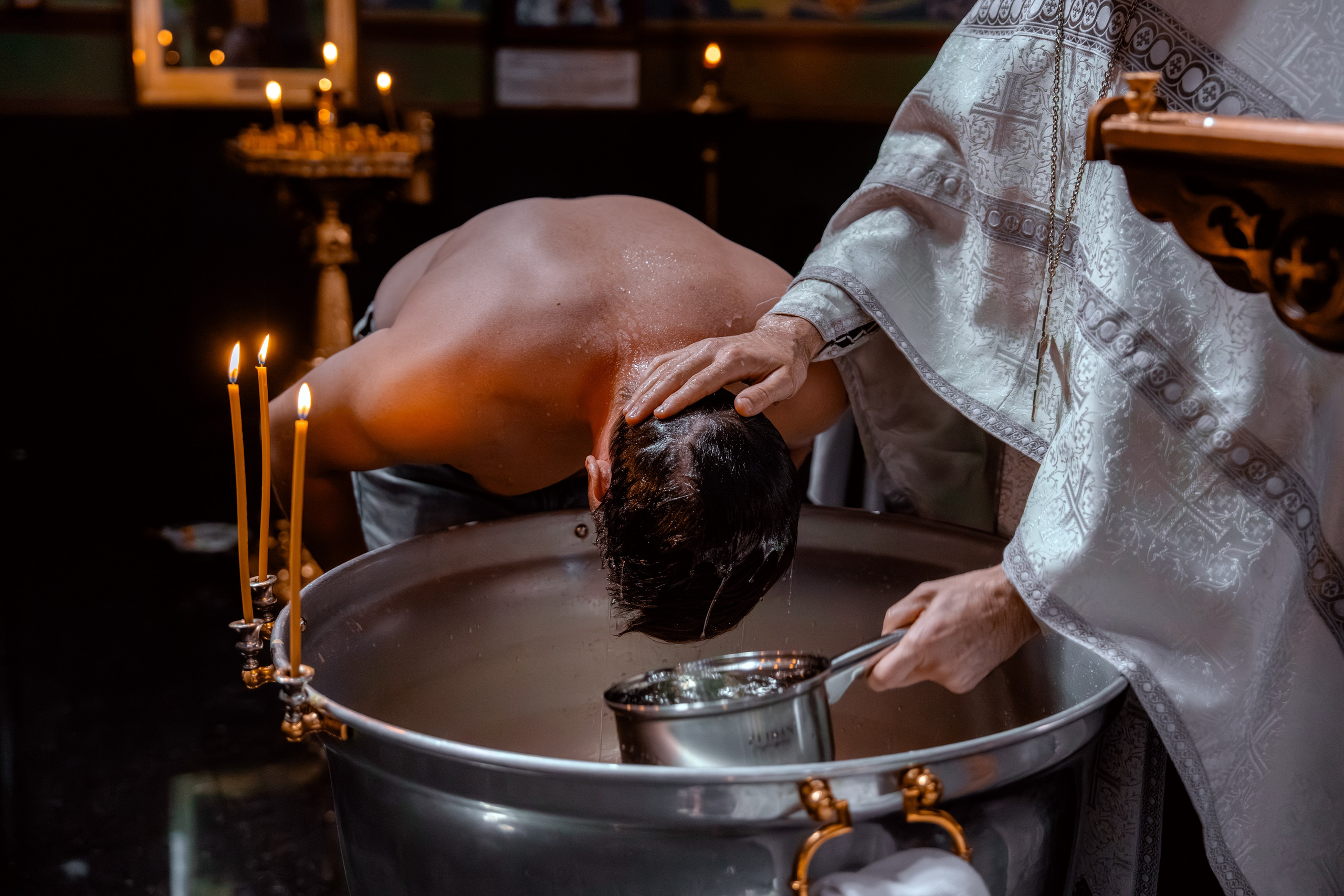 Крещение Матвея. Репортажный фотограф в Красной Поляне и Сочи Павлюченко Екатерина