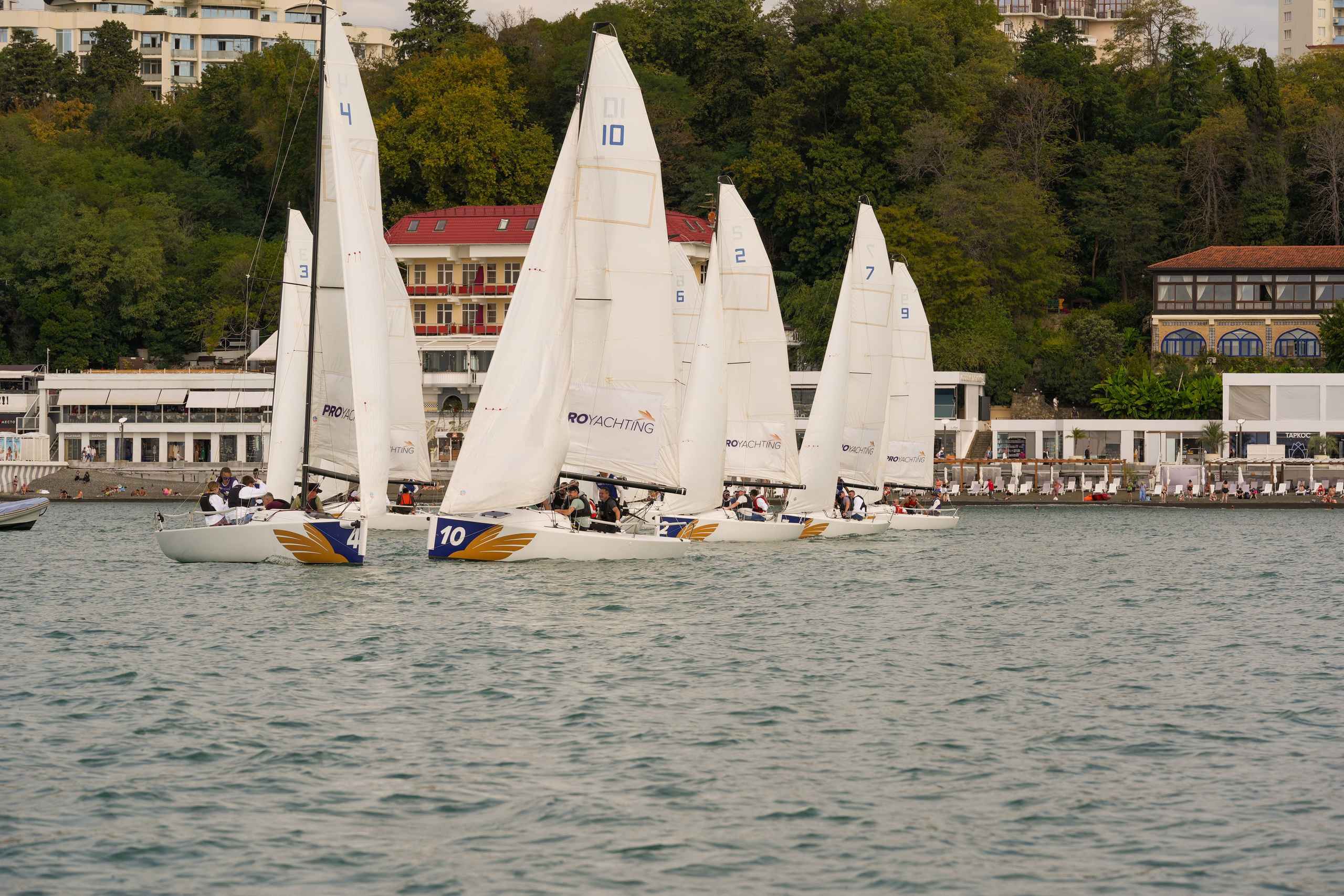 Яхтенная регата для компании Агрегатка. Репортажный фотограф в Красной Поляне и Сочи Павлюченко Екатерина