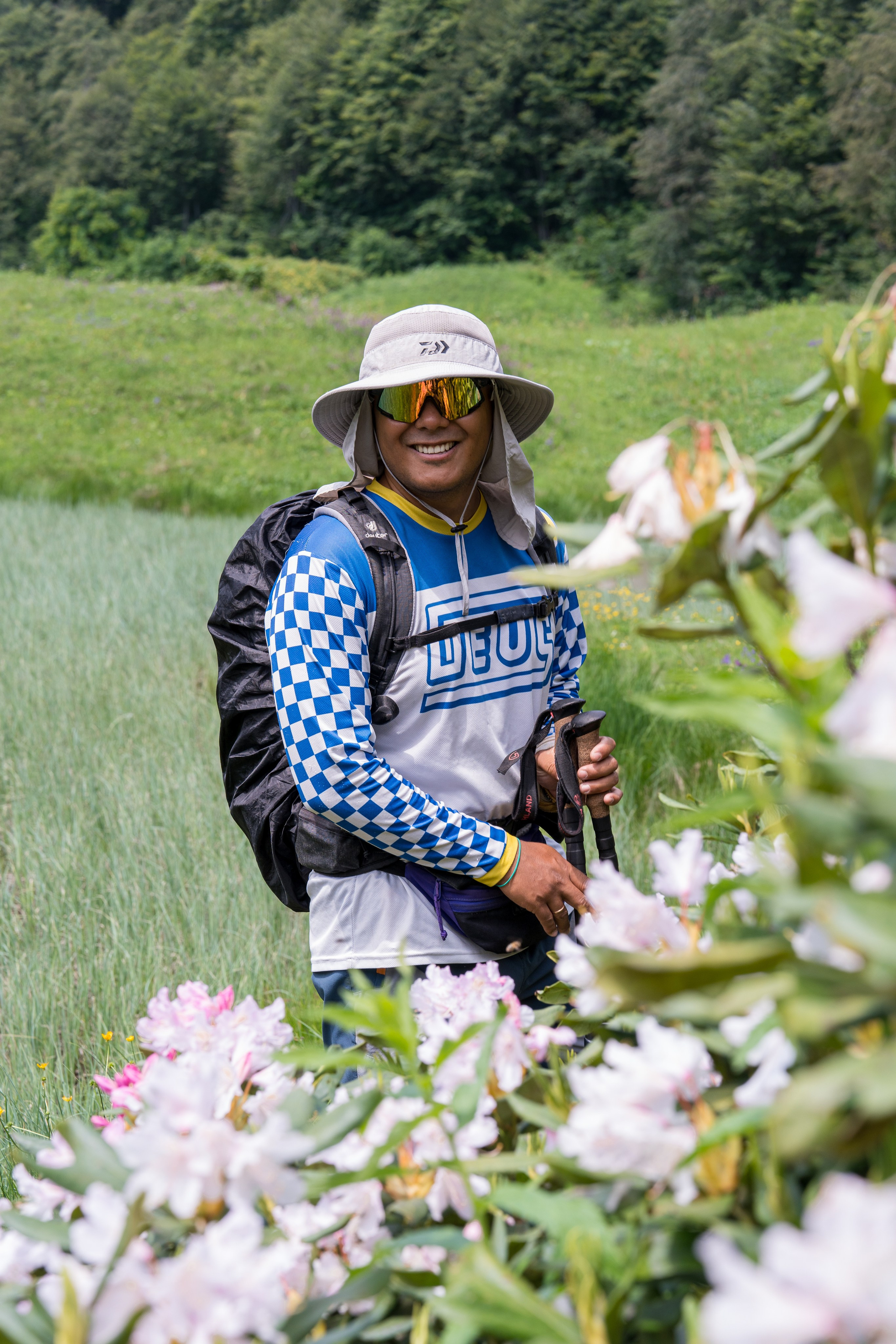 MICE мероприятие для компании «Доставка морем»: хайкинг к Ачипсинским водопадам. Репортажный фотограф в Красной Поляне и Сочи Павлюченко Екатерина