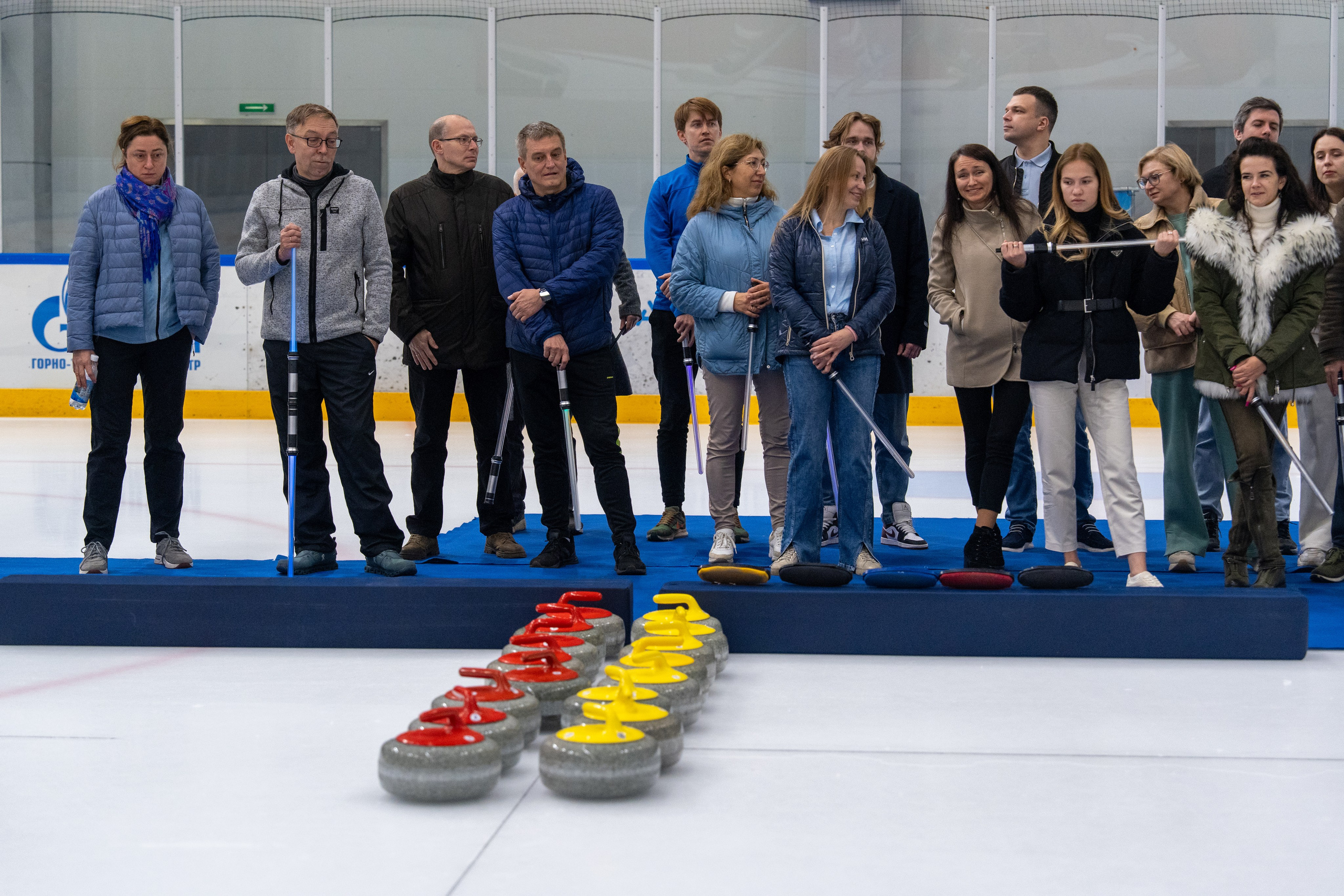 Керлинг для компании Р-Фарм. Репортажный фотограф в Красной Поляне и Сочи Павлюченко Екатерина