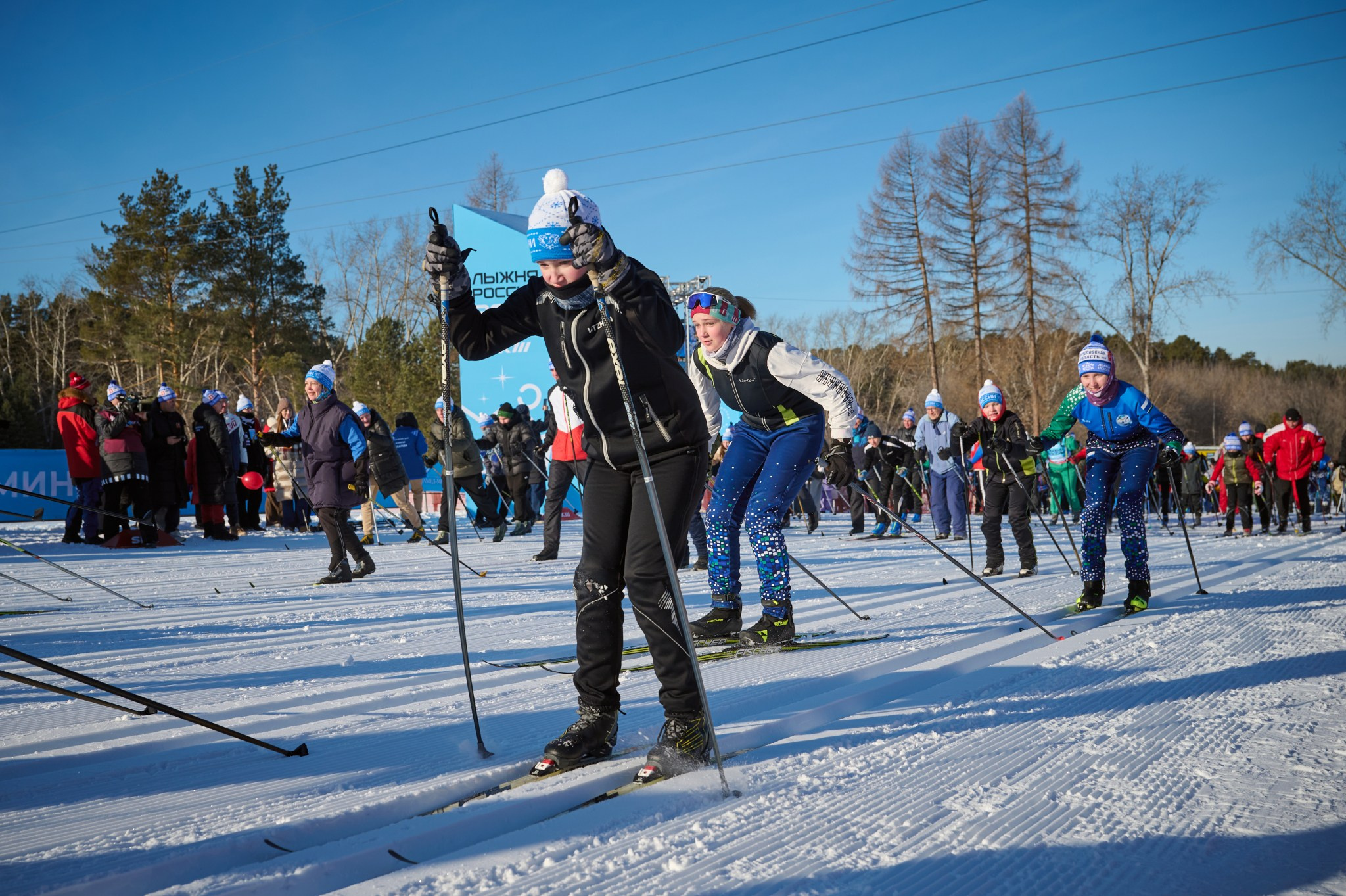 Лыжня России 2025. Мезенцев Евгений фотограф