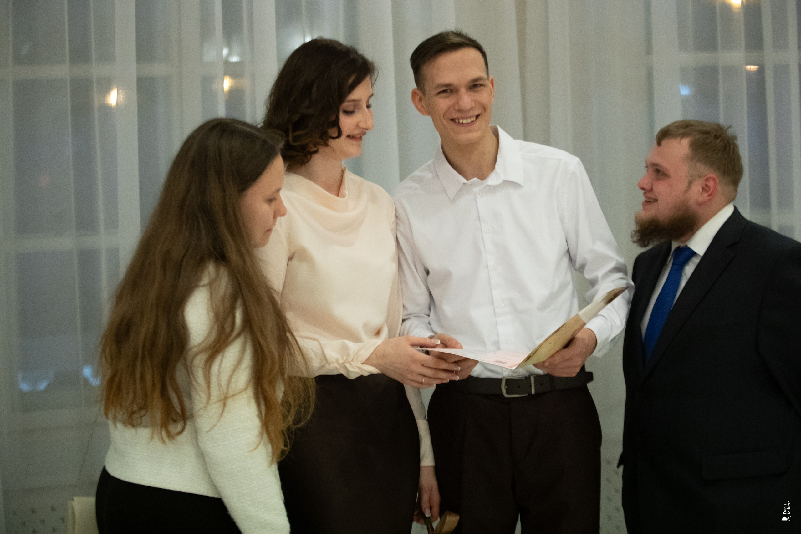 Свадьба от 26.12. Портретный фотограф Денис Милютин