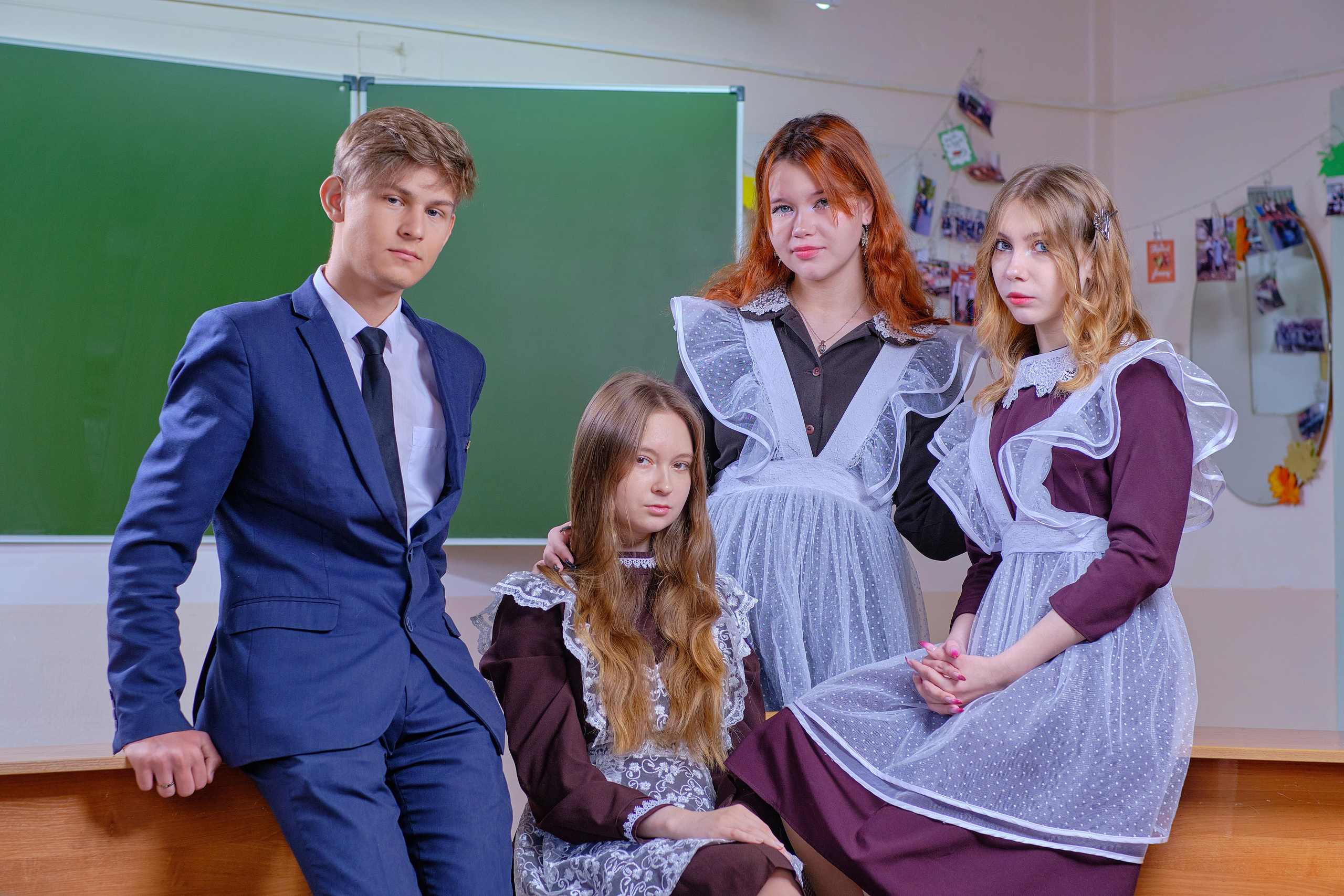 Старшая школа — Групповые фото