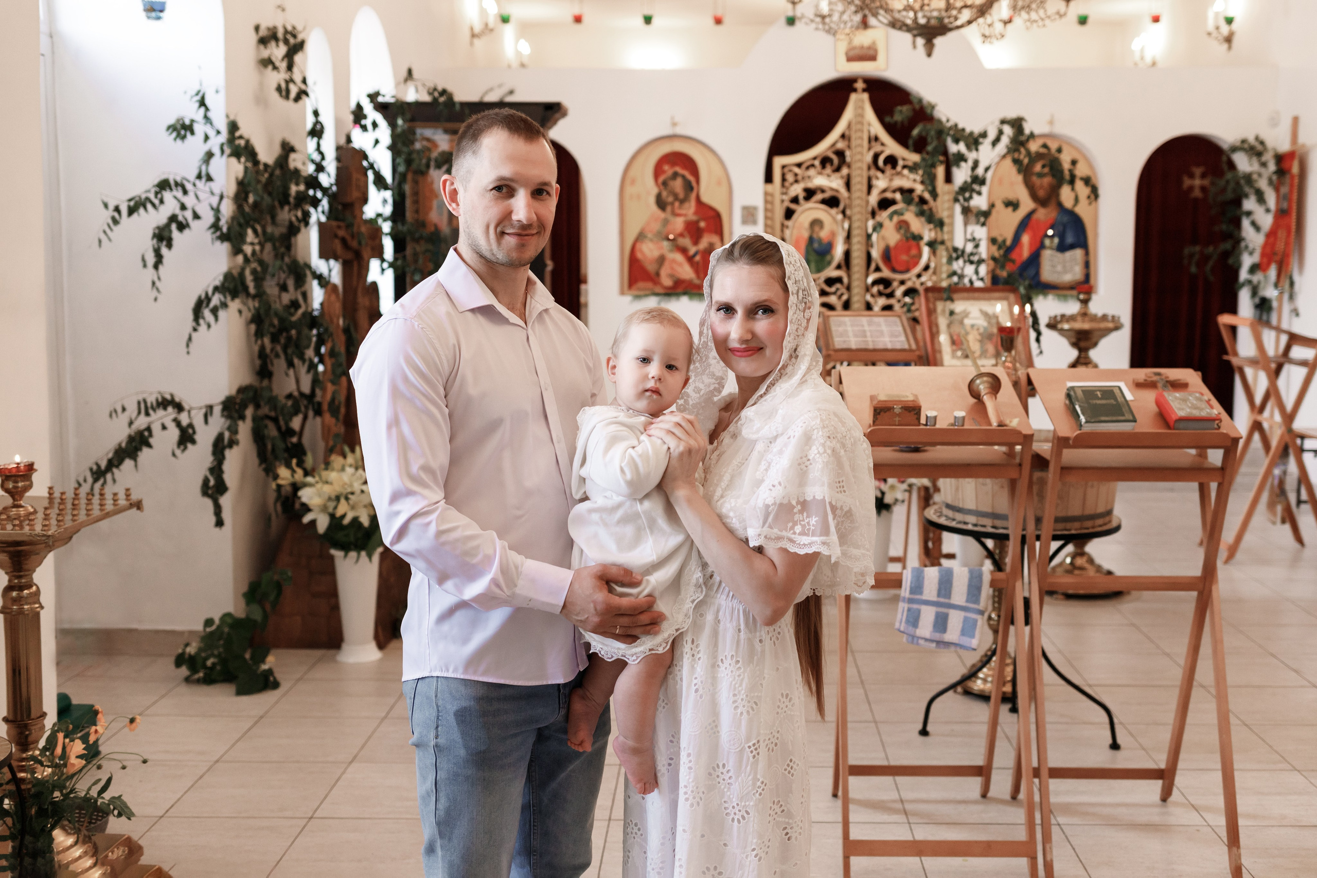 Крещение. Фотограф новорожденных, детский фотограф в г. Оренбурге Екатерина Козлова