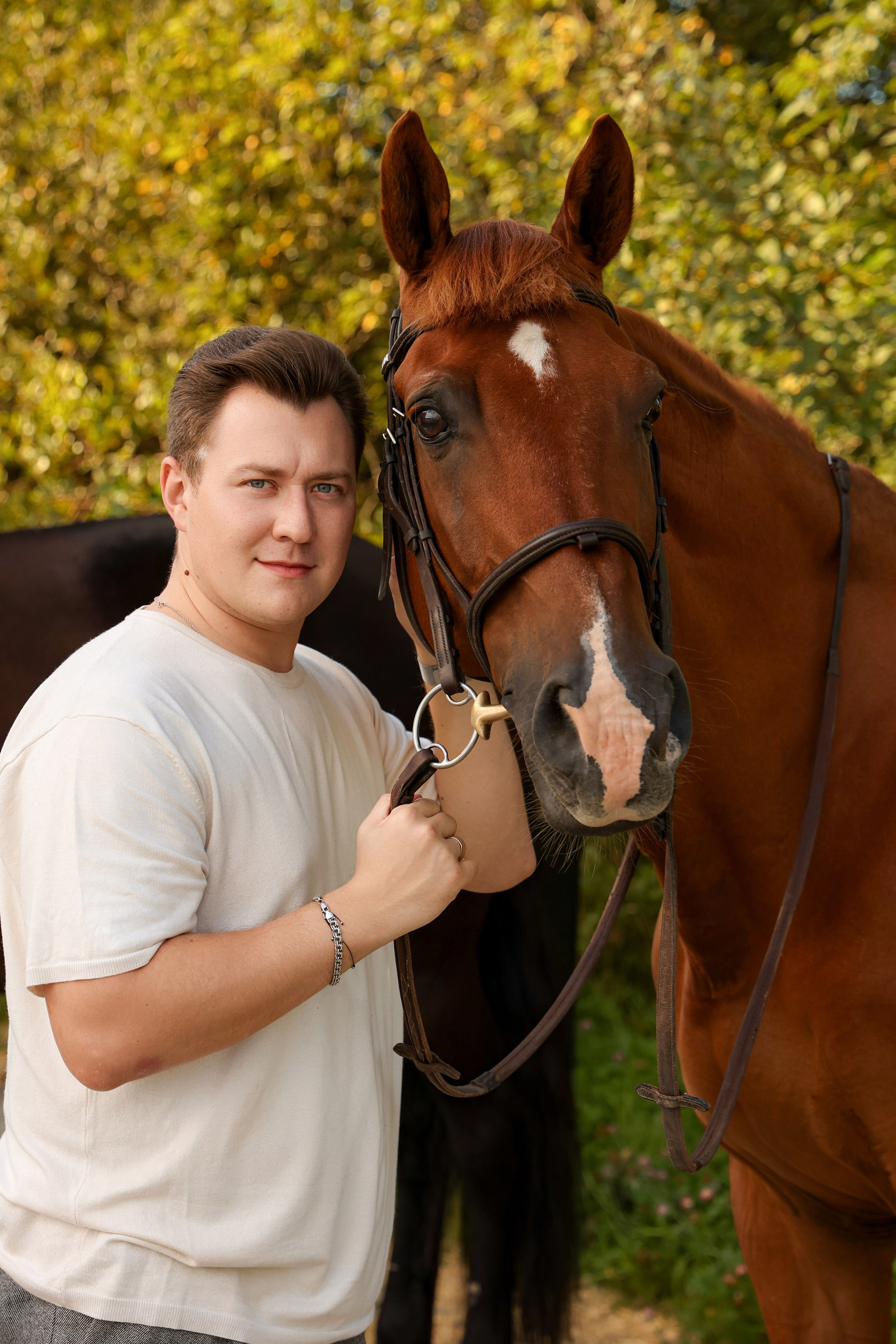 Валентин & Валерия. Конная прогулка. Свадебный и Event фотограф в Москве Бажина Ирина