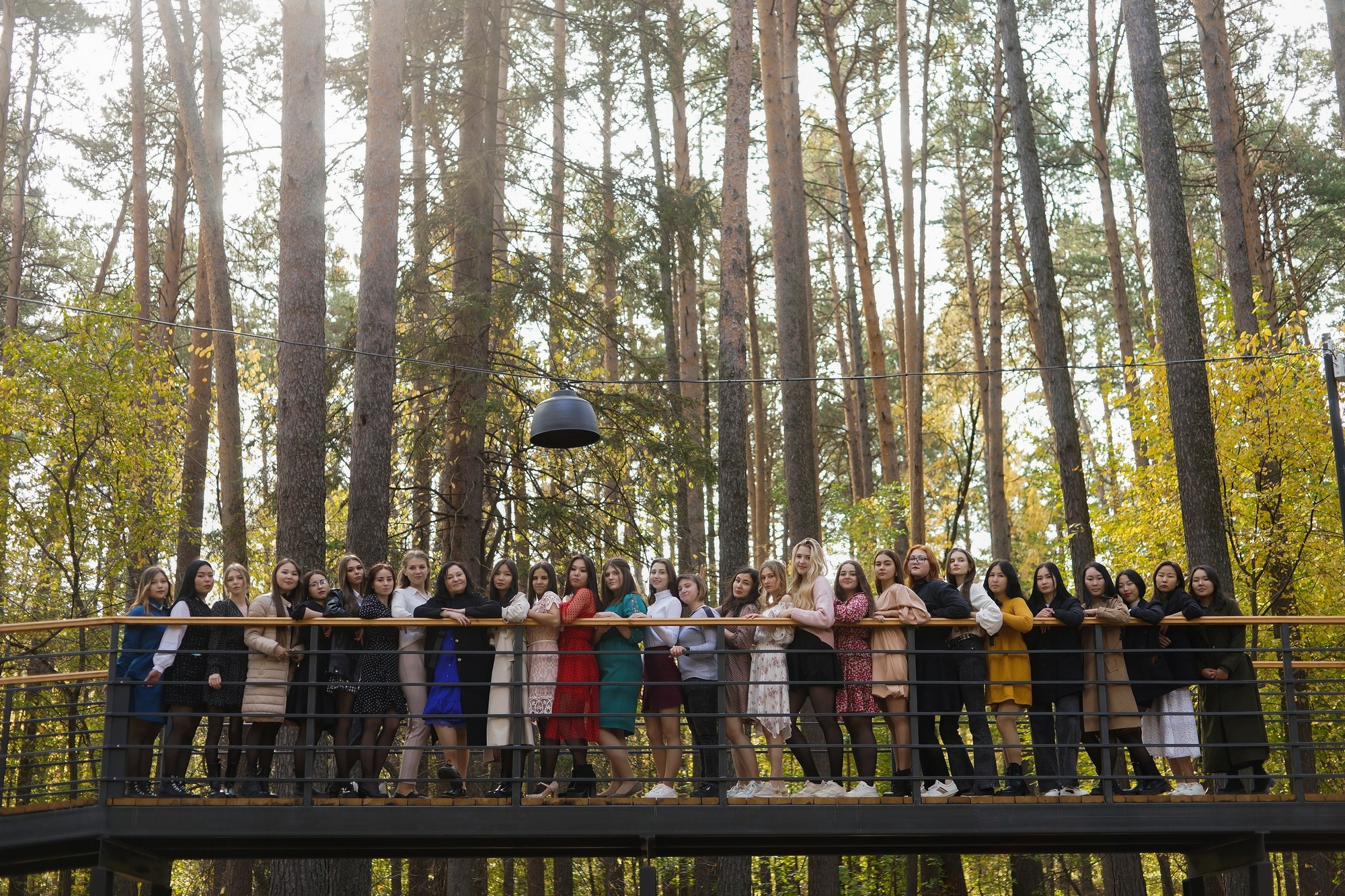 Осенняя съёмка для выпускников Дивногорского медицинского техникума. СИГМА | Студия выпускных альбомов Красноярск