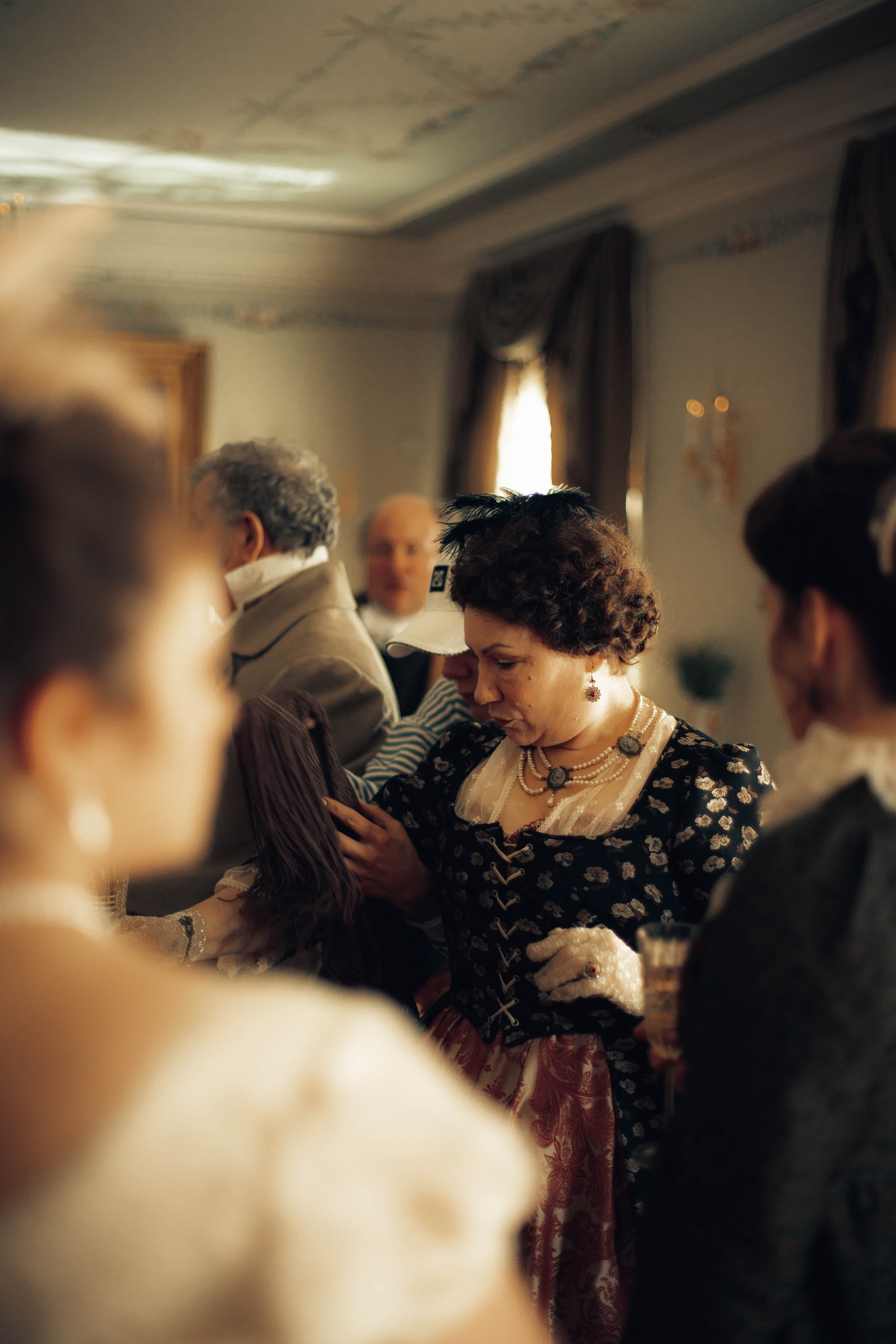 Бэкстейдж с фильма «Онегин». Фотограф Veronika Potaseva