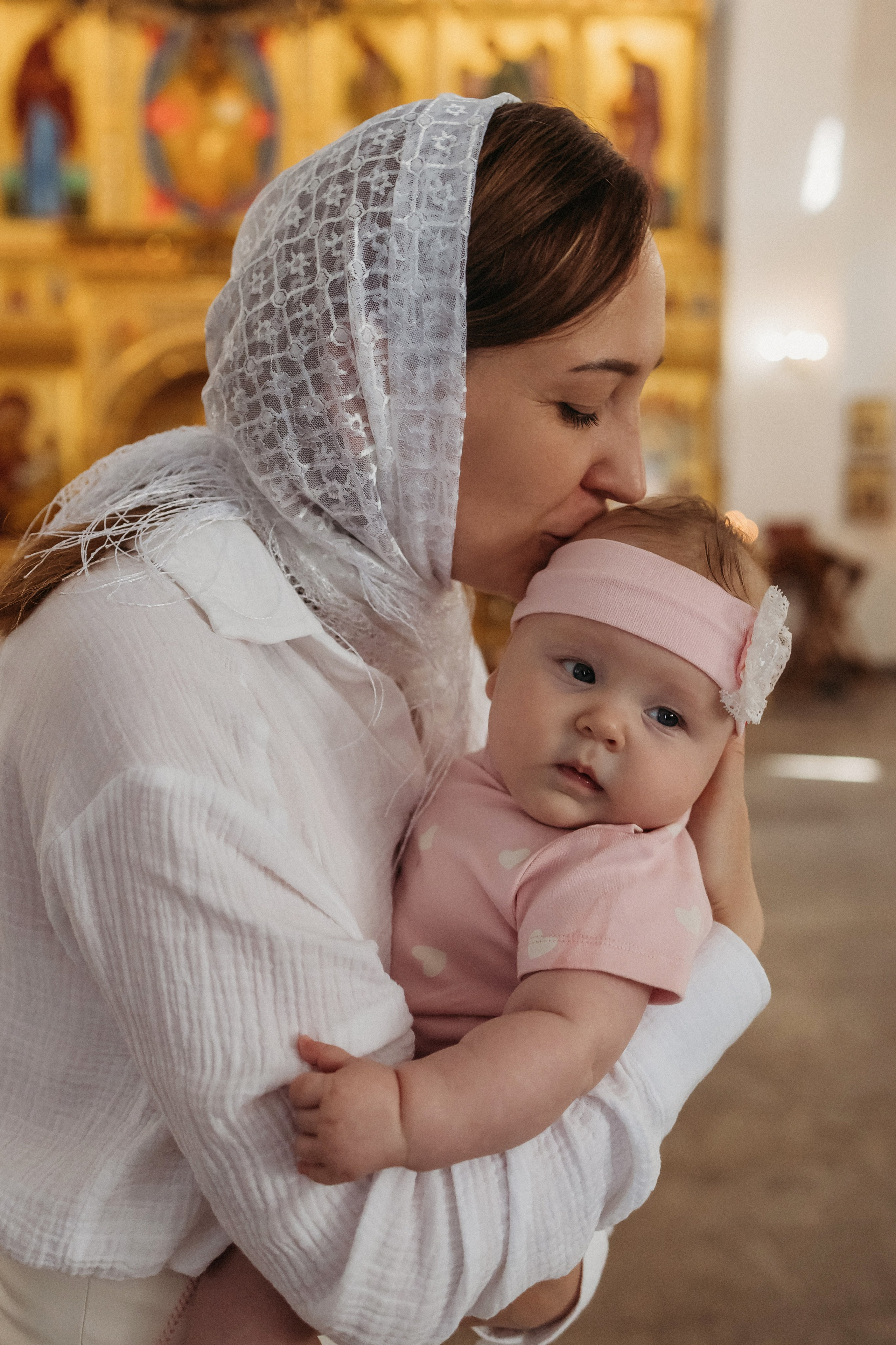 Таинство Крещения Машеньки. Семейный фотограф и видеограф Попова Юлия