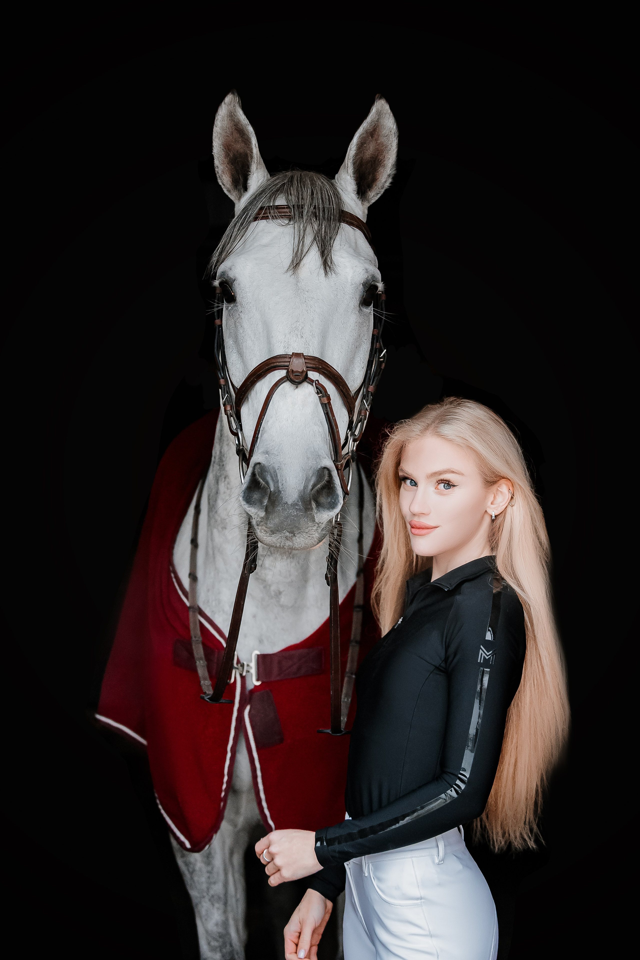 Анастасия и Соперник. Куракина Дарья • Конный фотограф